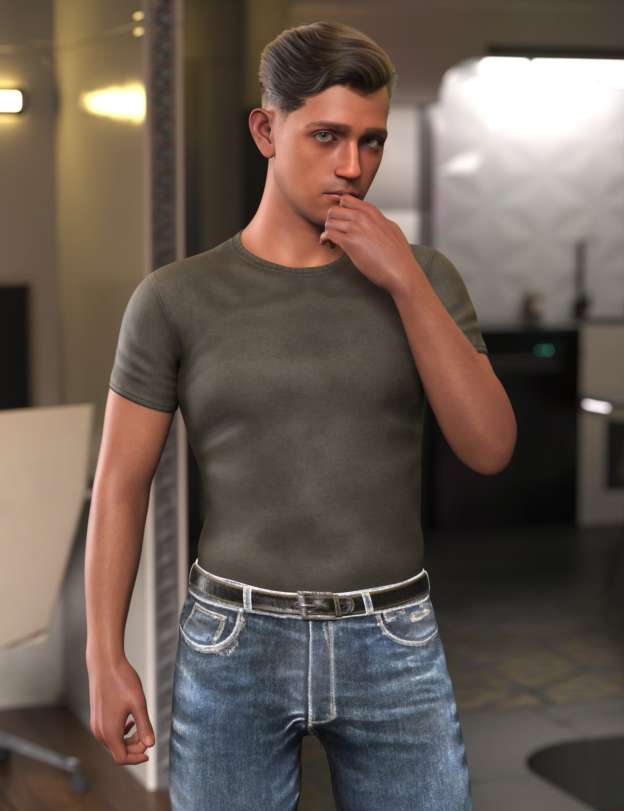 Dylan for Genesis 9 by: , 3D Models by Daz 3D