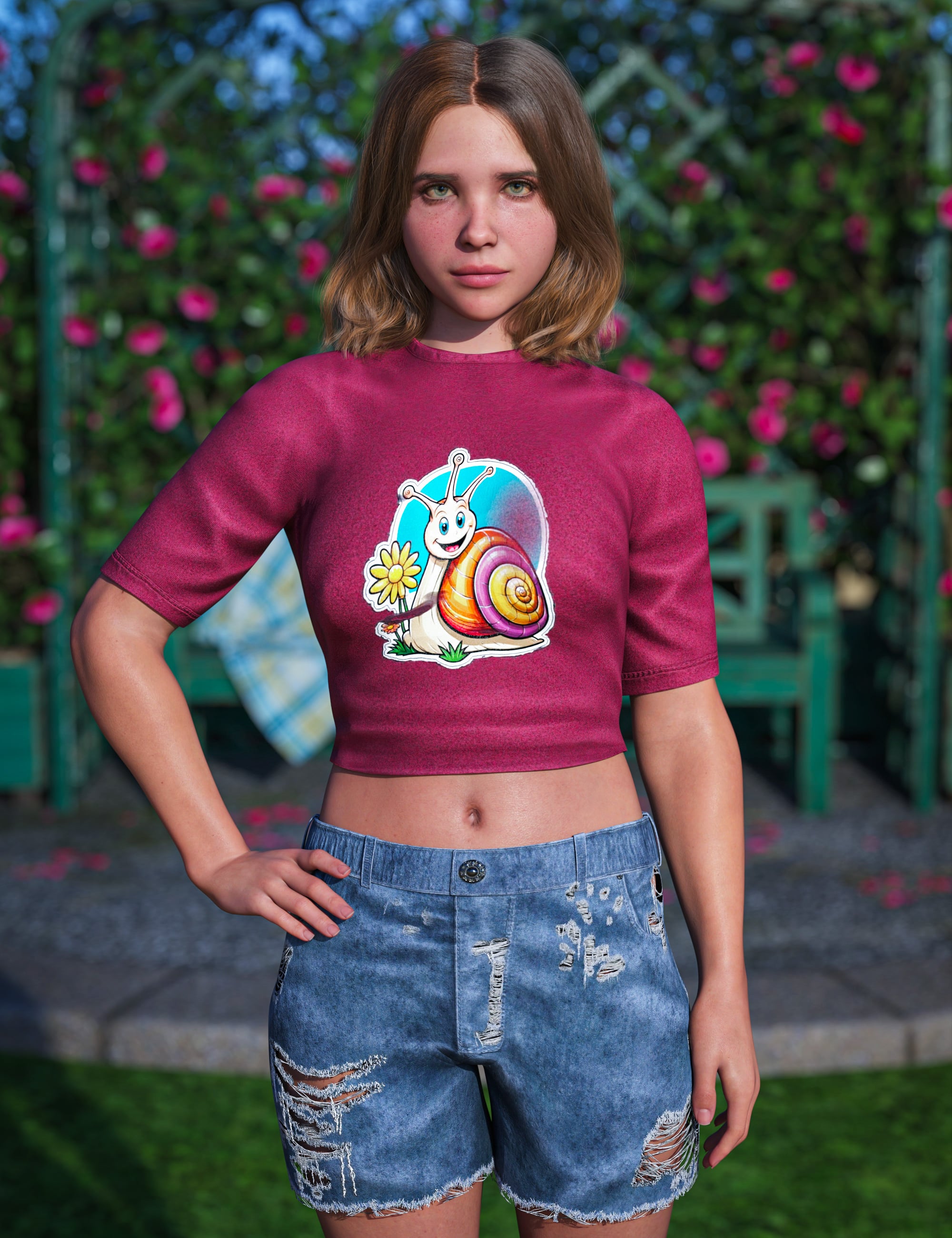 Emily for Genesis 9 by: , 3D Models by Daz 3D