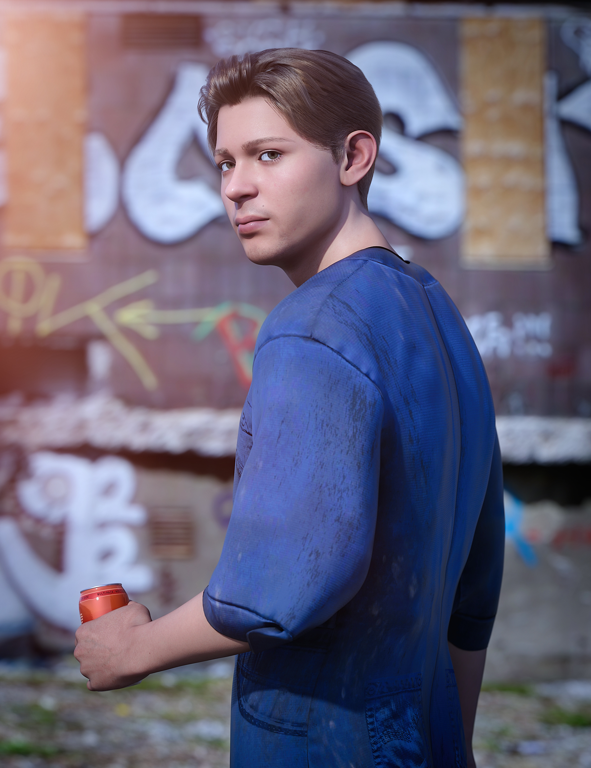 David for Genesis 9 by: , 3D Models by Daz 3D