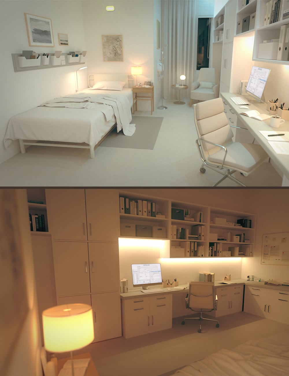 Polish Oncall Sleeping Quarter by: Polish, 3D Models by Daz 3D