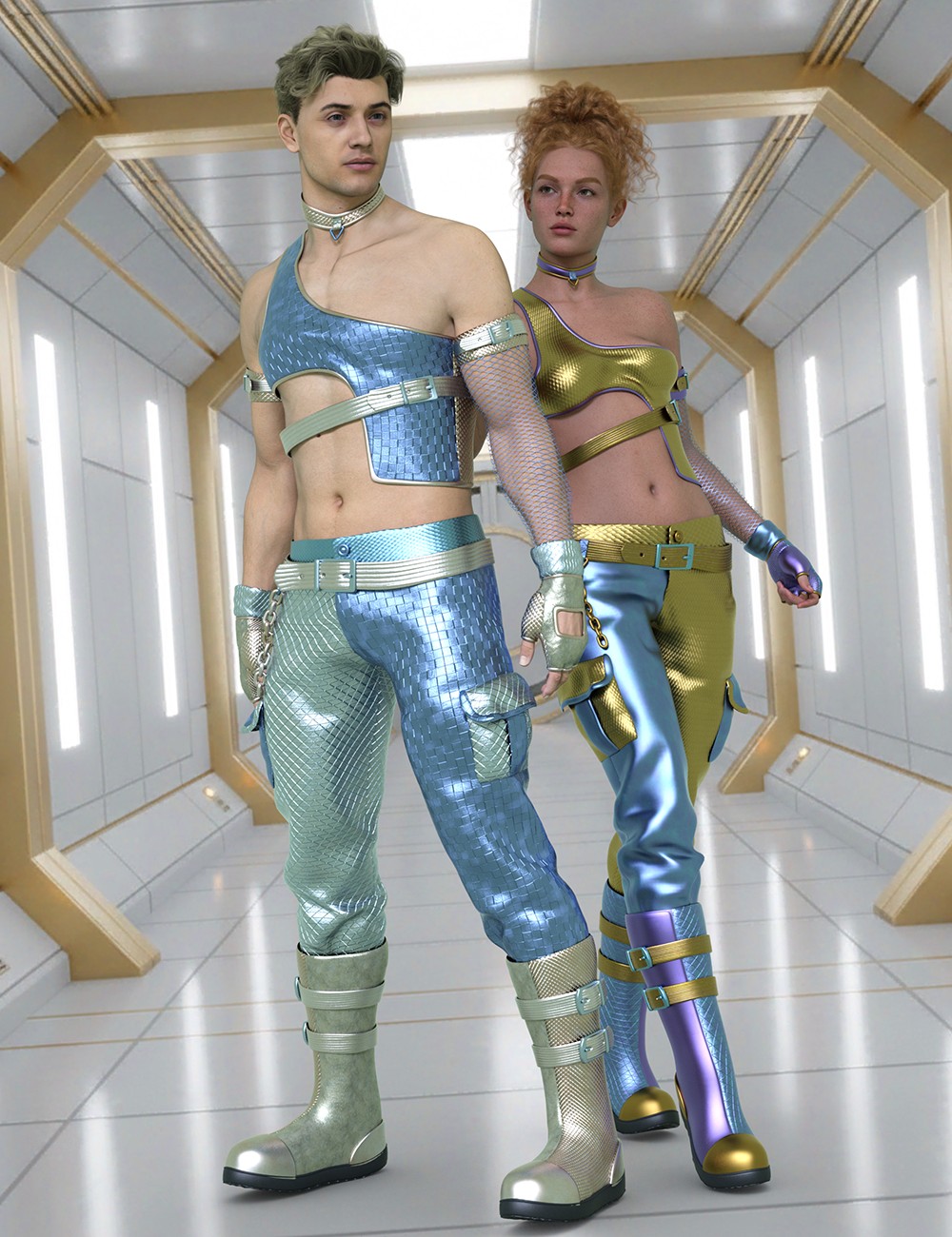 DZ Aetherguard for Genesis 9 by: DZheng, 3D Models by Daz 3D