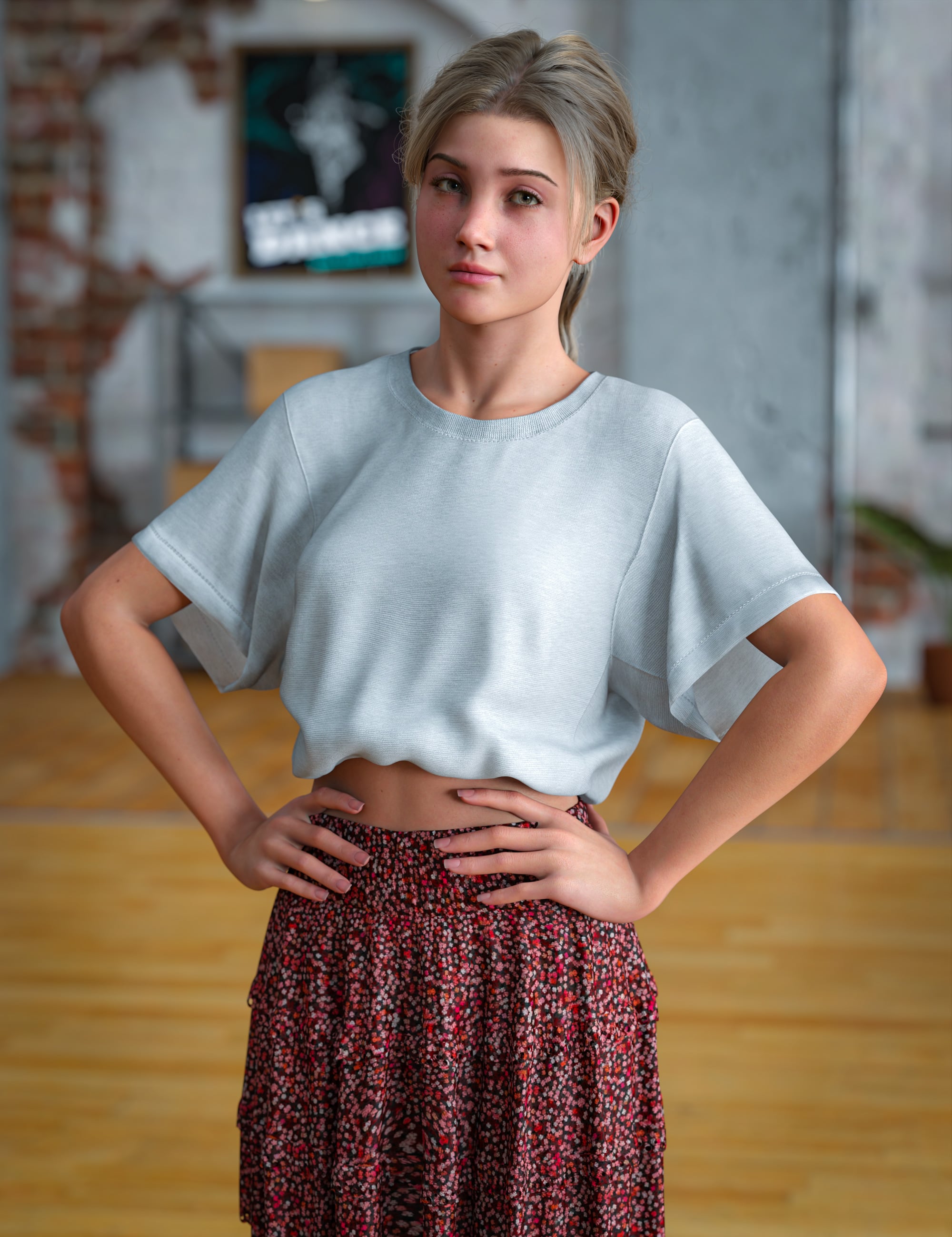 Riana for Genesis 9 by: , 3D Models by Daz 3D