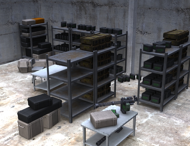 The Armory by: DzFire, 3D Models by Daz 3D