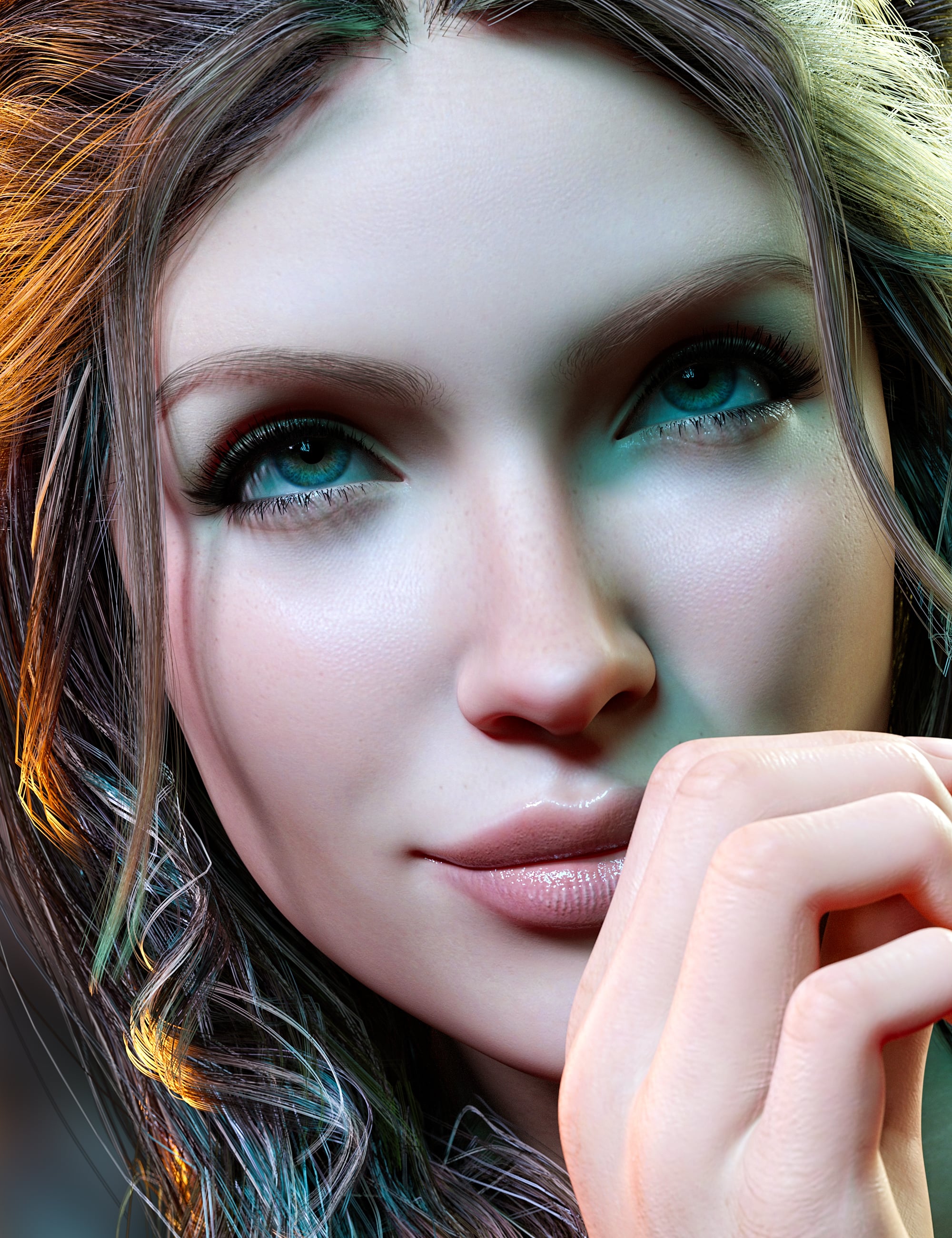 Z Pure Mystery Mix and Match Expressions for Genesis 9 by: Zeddicuss, 3D Models by Daz 3D
