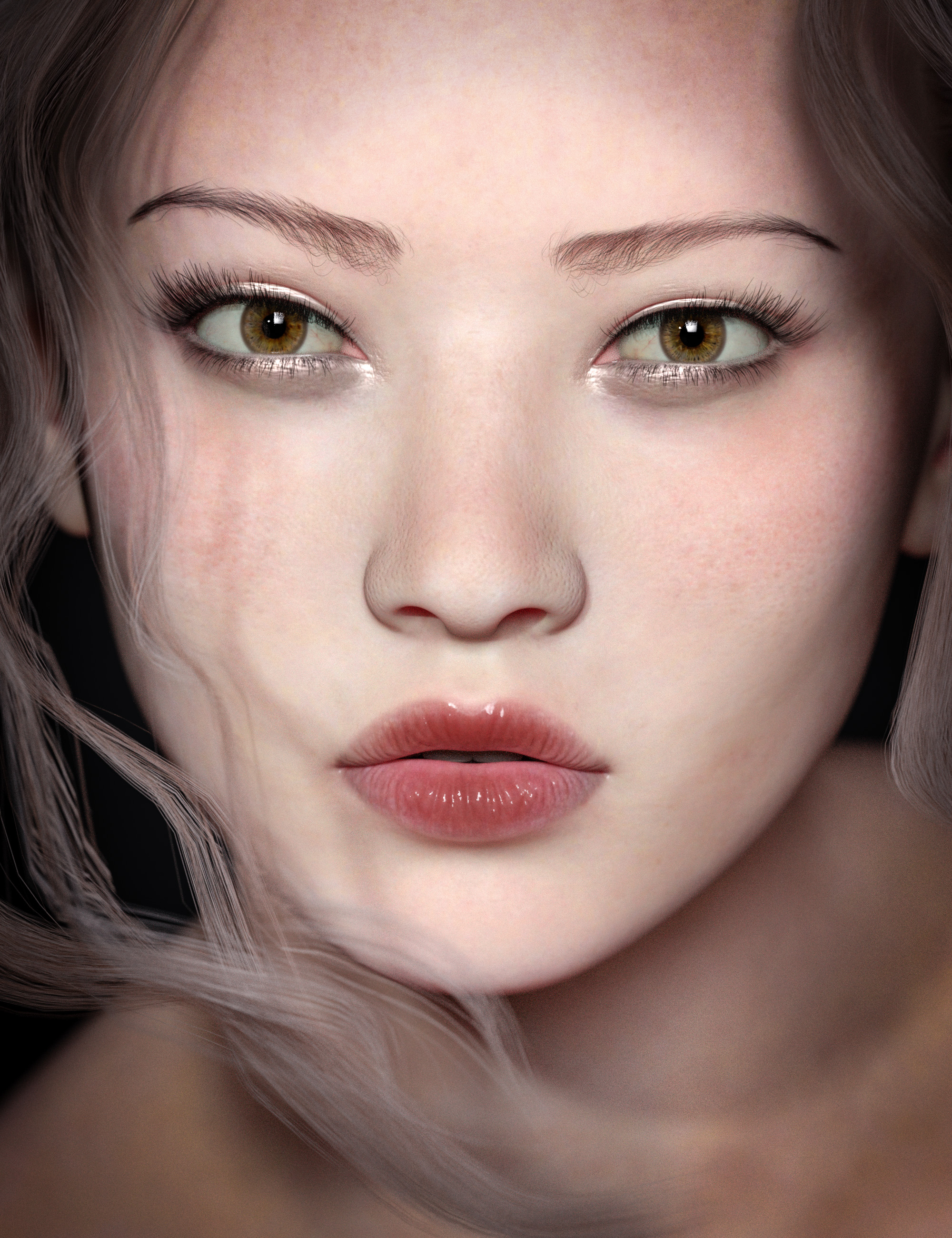 CB Rose HD For Genesis 9 by: CynderBlue, 3D Models by Daz 3D