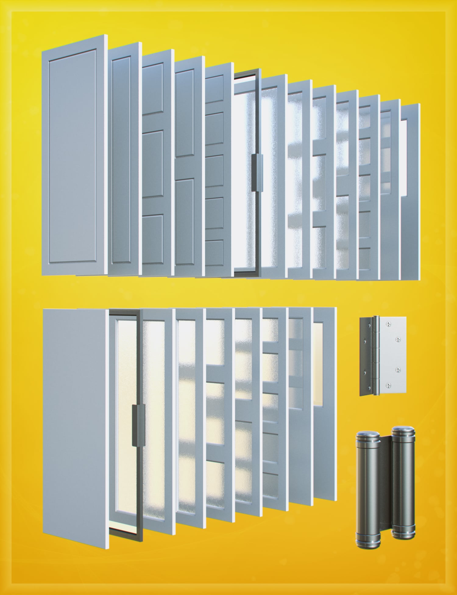 LI The Magic Rug - Doors & Hinges Expansion 01 by: Laticis Imagery, 3D Models by Daz 3D