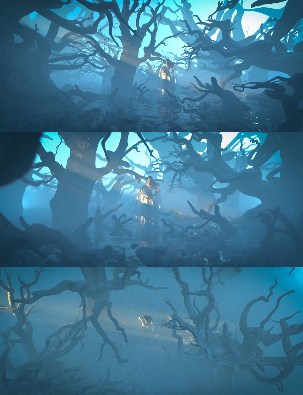 Withered Hollow by: Dreamlight, 3D Models by Daz 3D