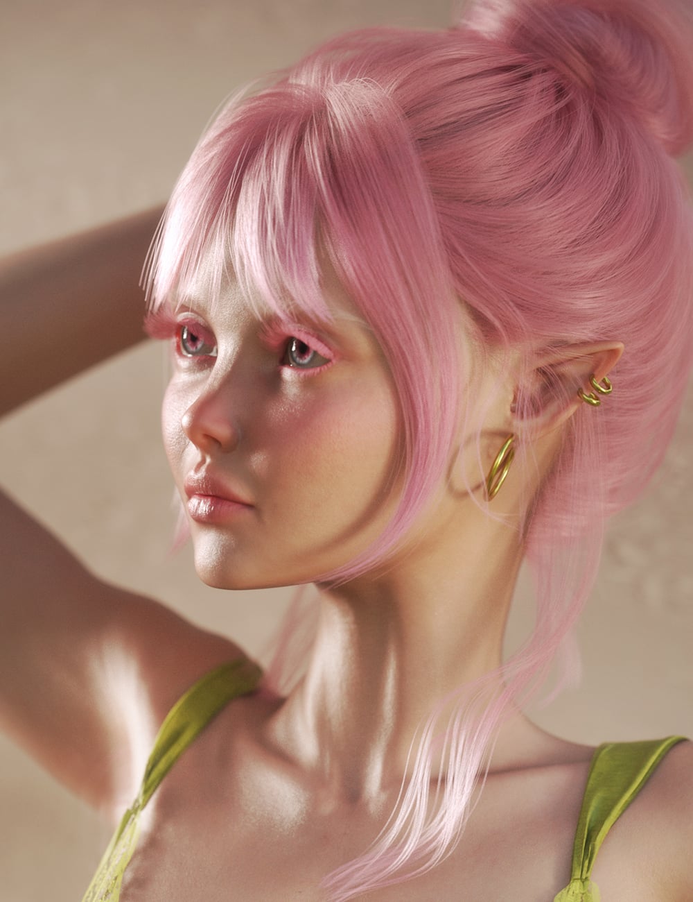 Memol HD for Genesis 9 by: Chrryt, 3D Models by Daz 3D