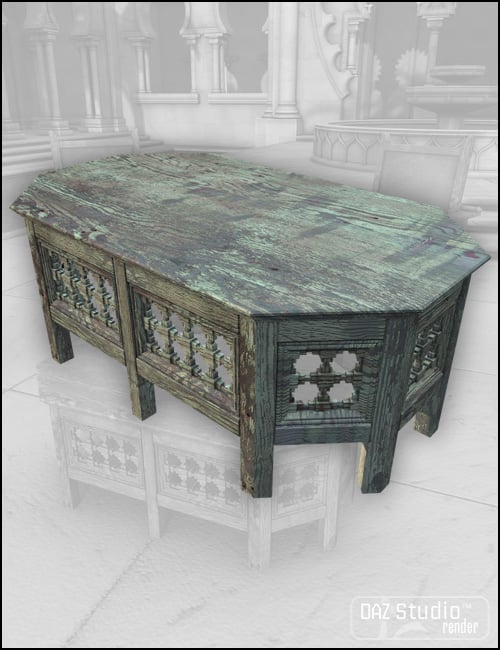 Saba'a AlKair Table and Chairs by: Jack Tomalin, 3D Models by Daz 3D