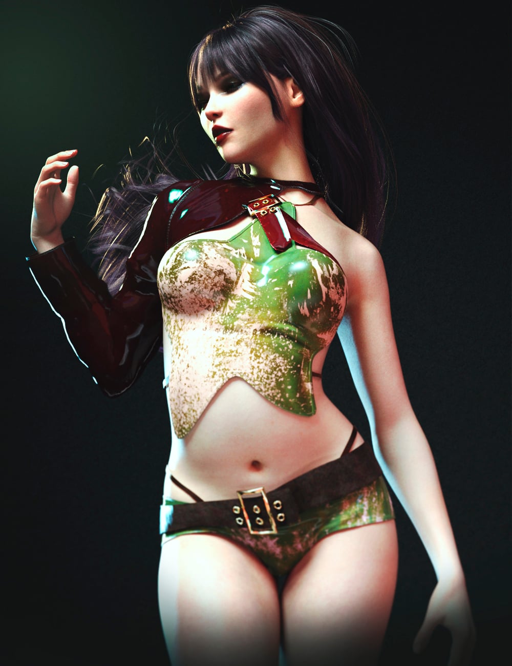 LA Supernova Outfit for Genesis 8 and 9 Feminine by: Laia, 3D Models by Daz 3D