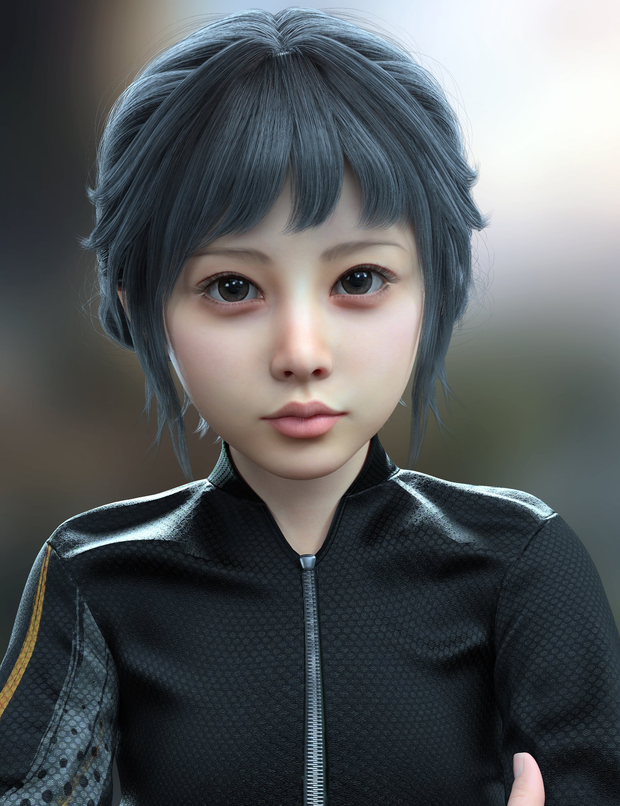 Vo Kaede Young HD for Genesis 9 by: VOOTW, 3D Models by Daz 3D