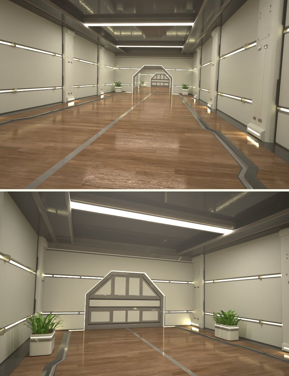 Utopian Entryway by: , 3D Models by Daz 3D