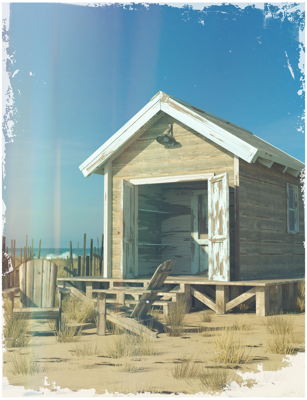 Coastal Cabin 1 by: Ansiko, 3D Models by Daz 3D