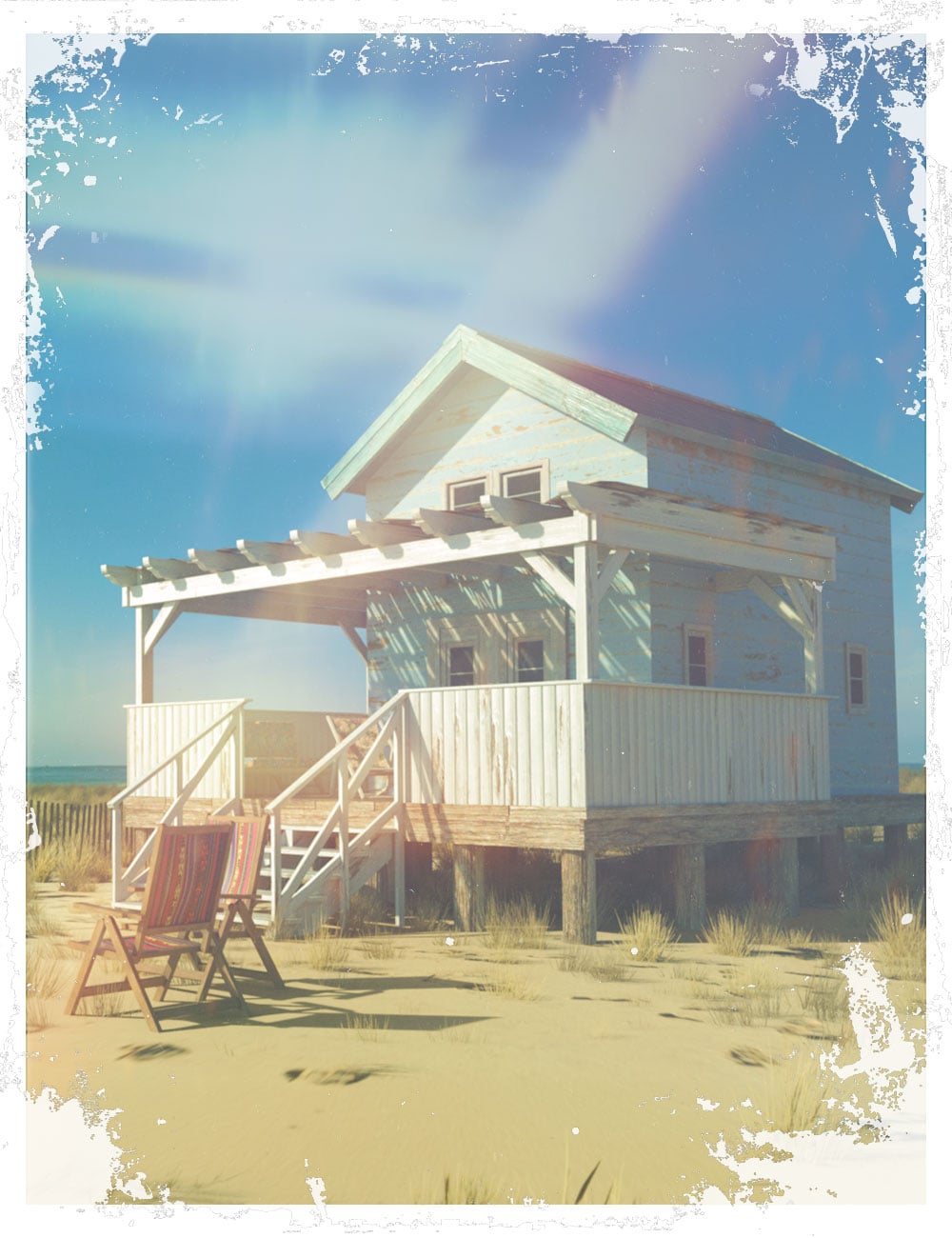 Coastal Cabin 2 by: Ansiko, 3D Models by Daz 3D