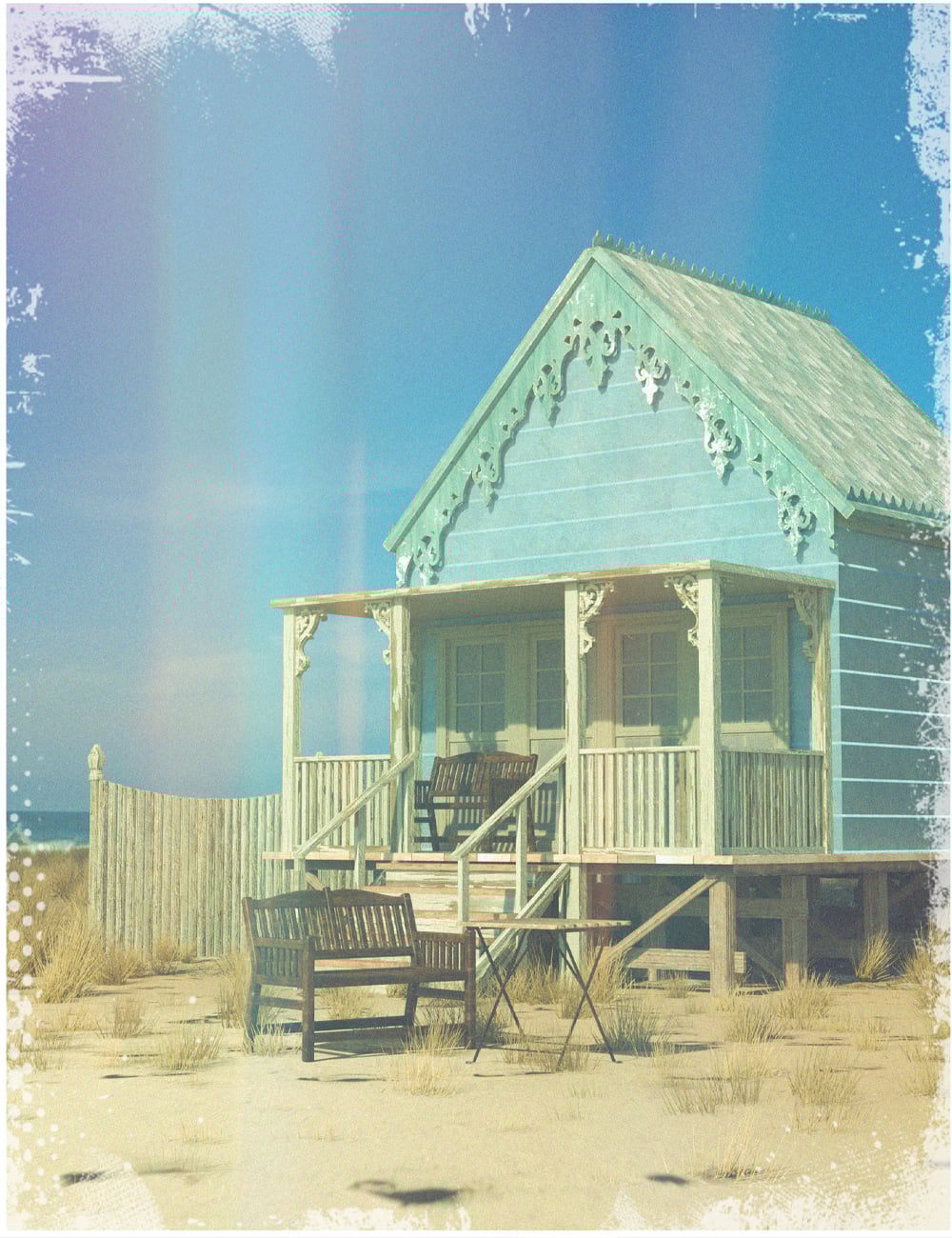 Coastal Cabin 3 by: Ansiko, 3D Models by Daz 3D