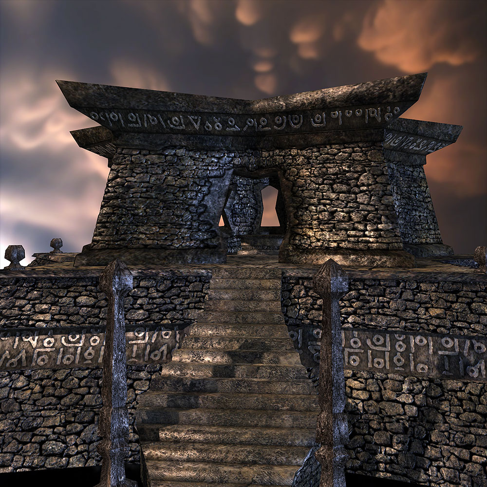 Temple of D'agroth by: Orestes Graphics, 3D Models by Daz 3D