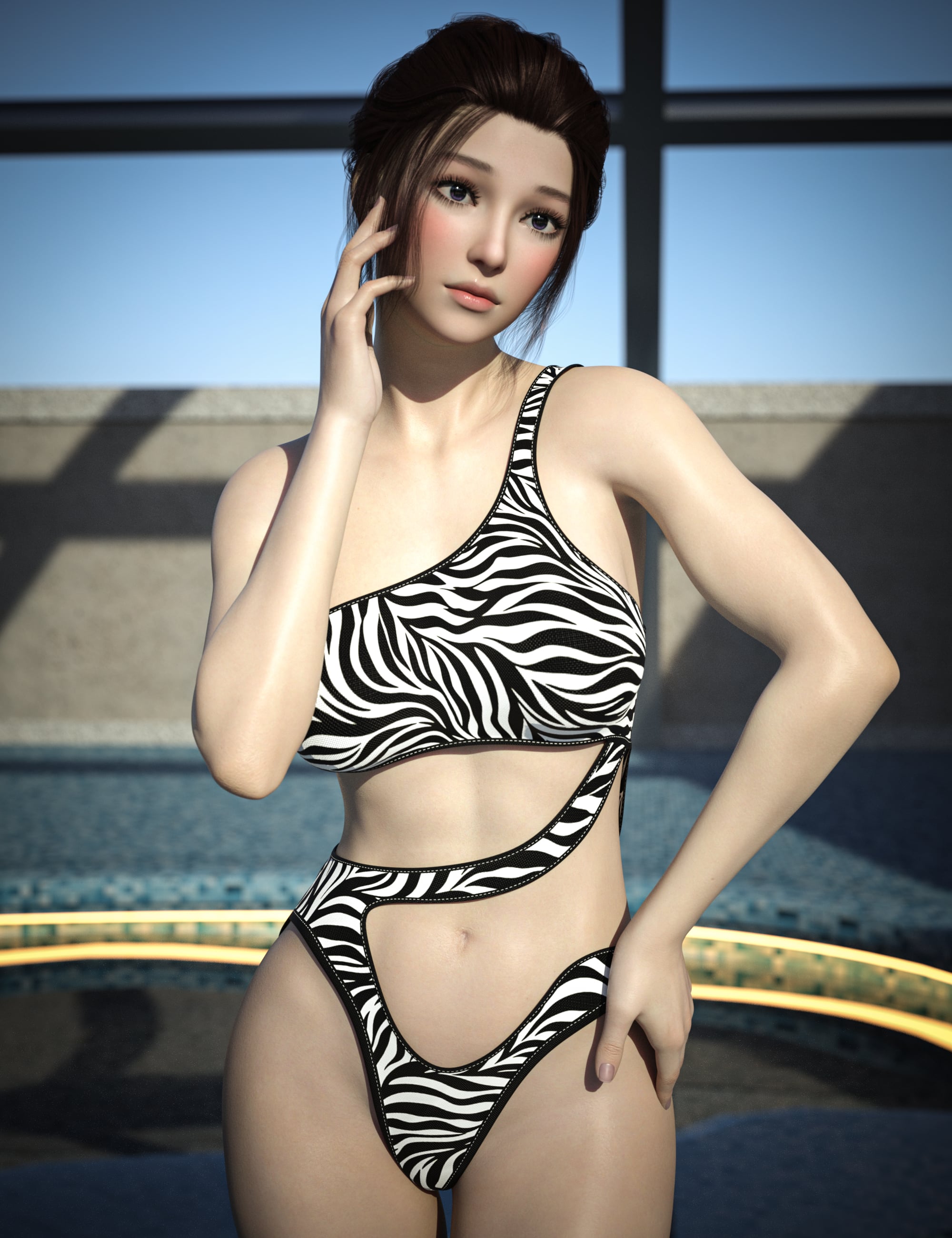 AH Bodysuit Set 03 For Genesis 9, 8 and 8.1 Female by: Avatar Haven, 3D Models by Daz 3D