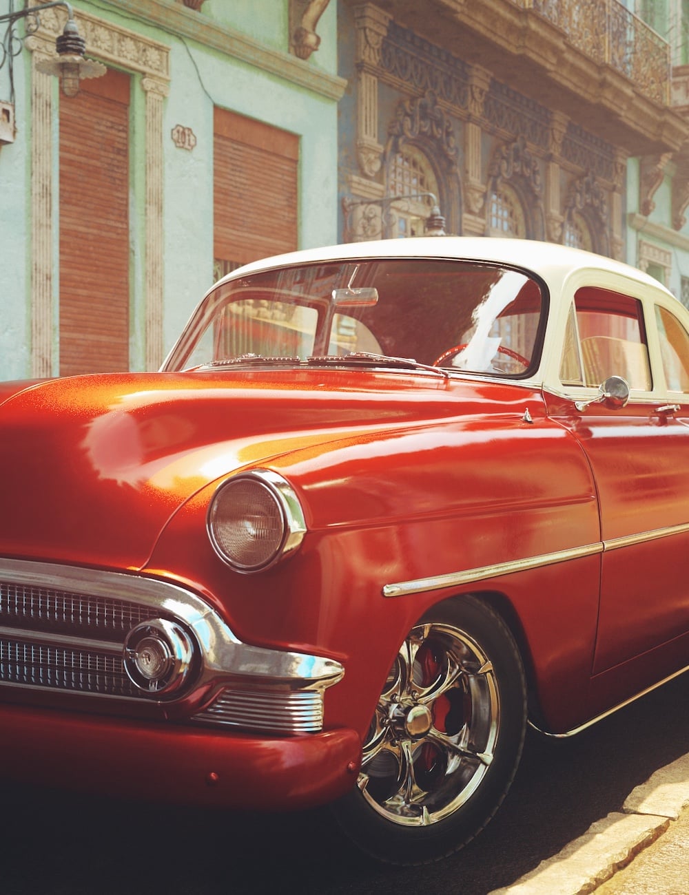 1950s American Custom Car by: Linday, 3D Models by Daz 3D