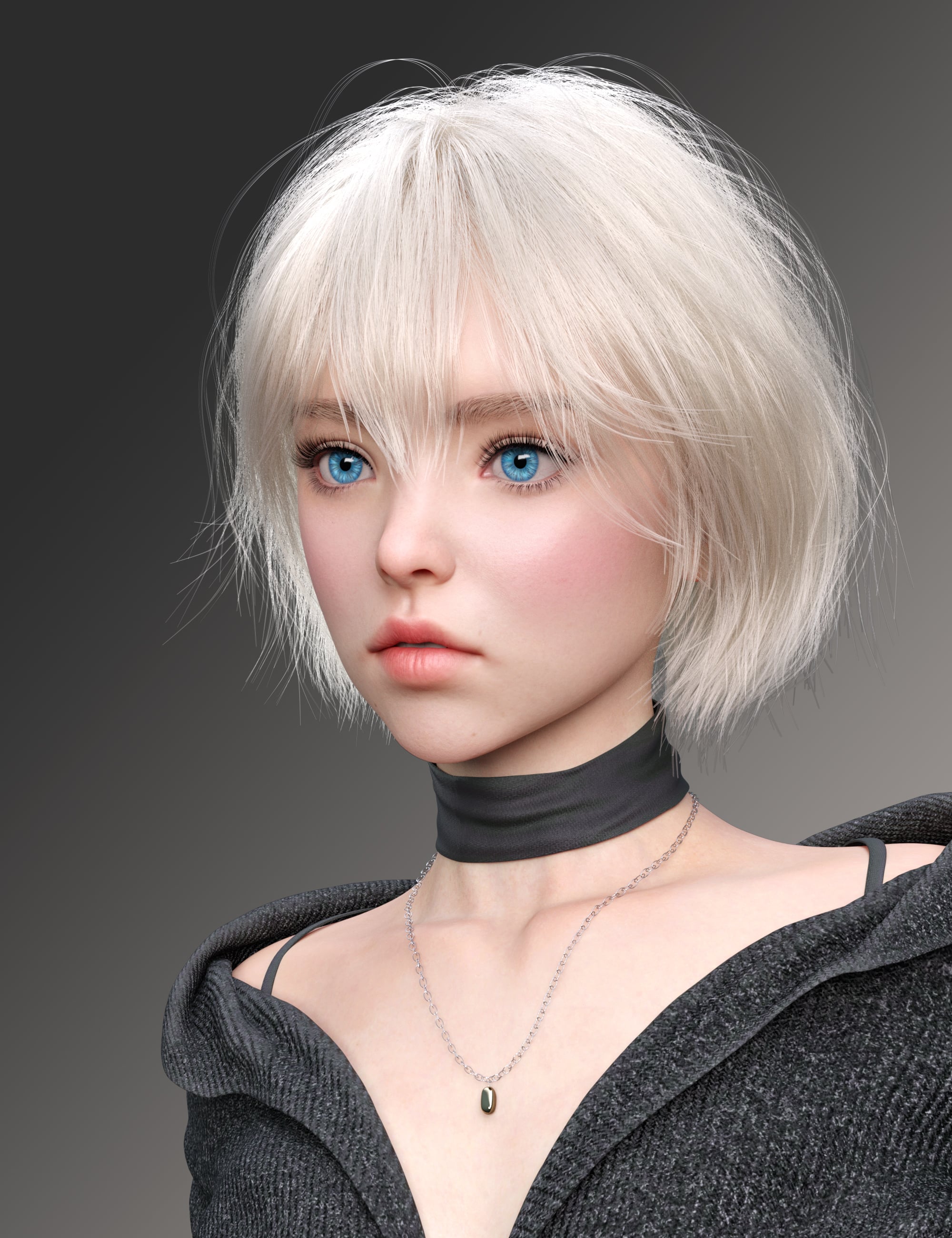 MB Yulya HD for Genesis 9 Feminine by: Magic Brush, 3D Models by Daz 3D