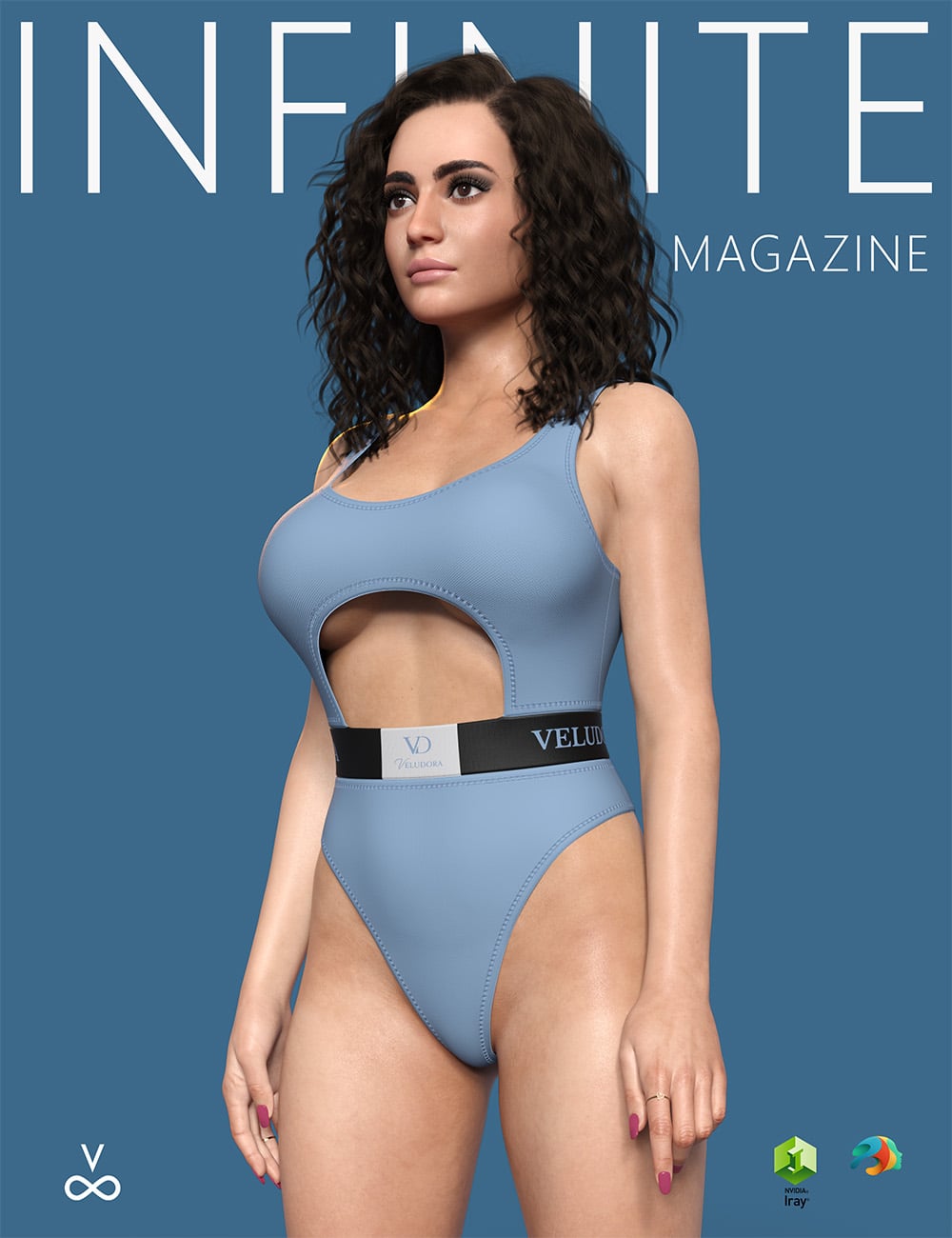 Sporty Window Monokini for G8F and G8.1F by: V8 Infinite, 3D Models by Daz 3D