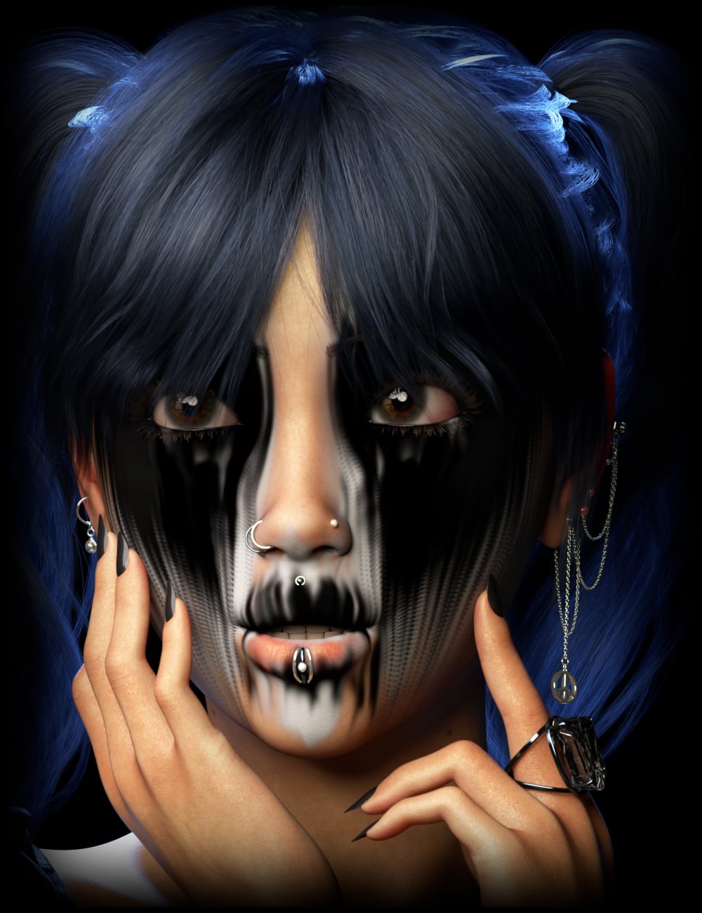 ND Devlath Painting for Genesis 9 Masculine and Feminine by: Nathy Design, 3D Models by Daz 3D