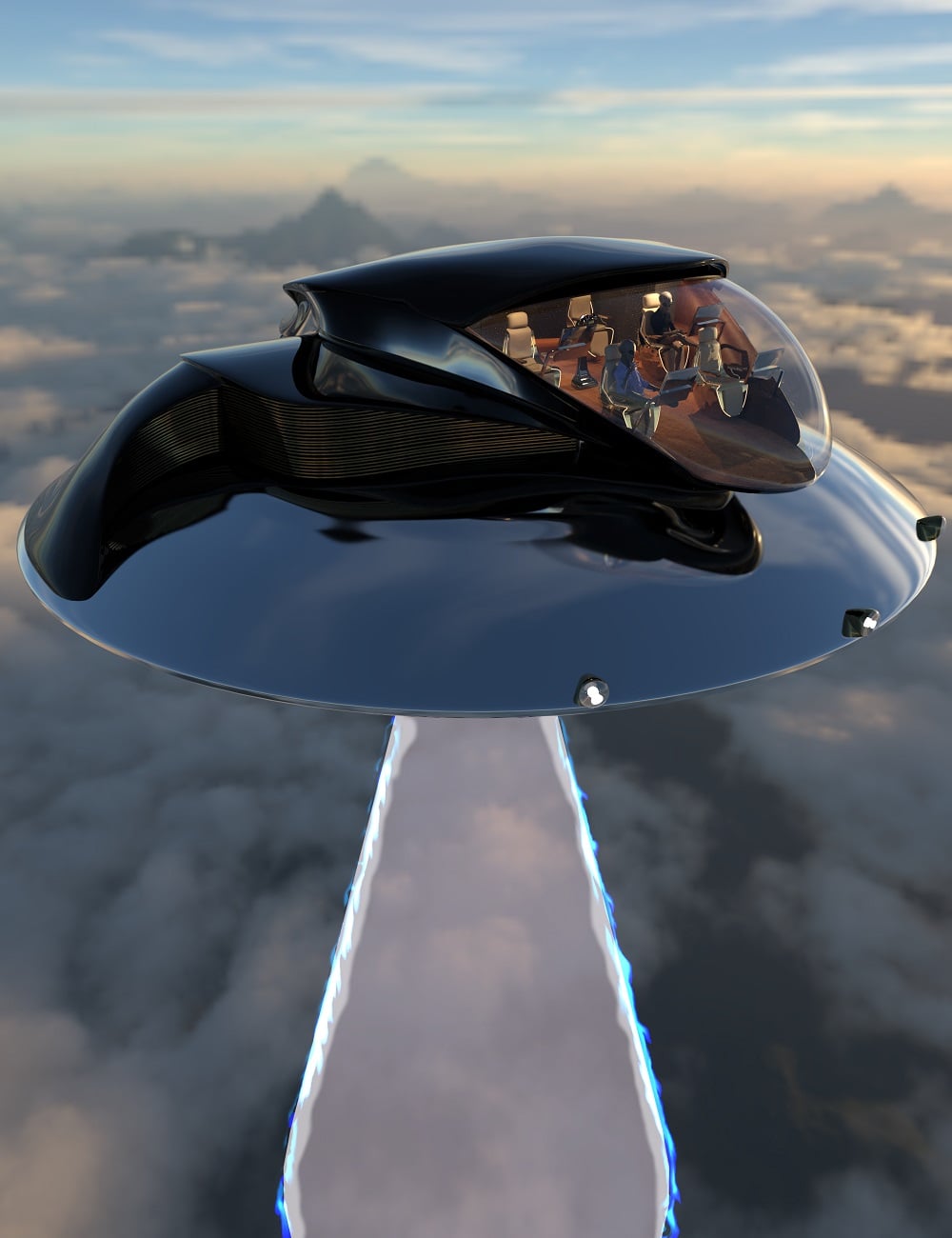 PW UFO Raider by: PW Productions, 3D Models by Daz 3D