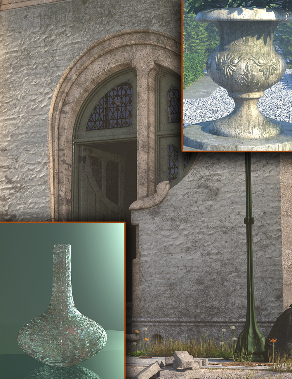 Pure Filth - Weathering Decals by: MartinJFrost, 3D Models by Daz 3D