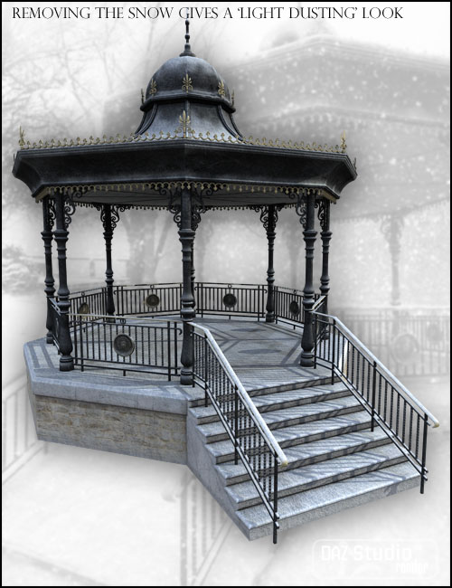 Bandstand by: Jack Tomalin, 3D Models by Daz 3D