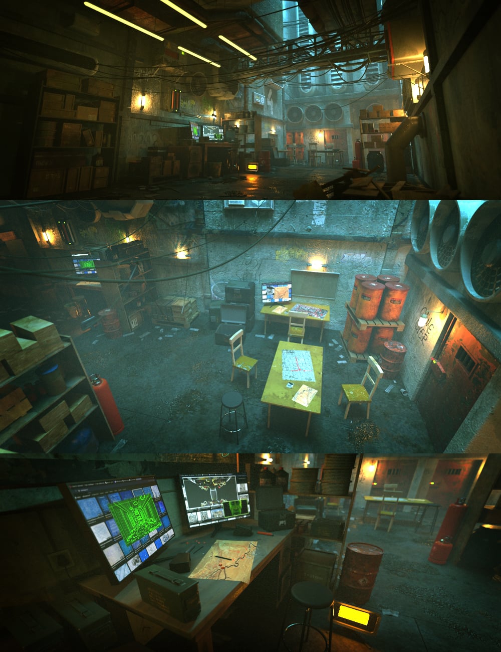 Blacksite 04 by: Digivault Productions, 3D Models by Daz 3D