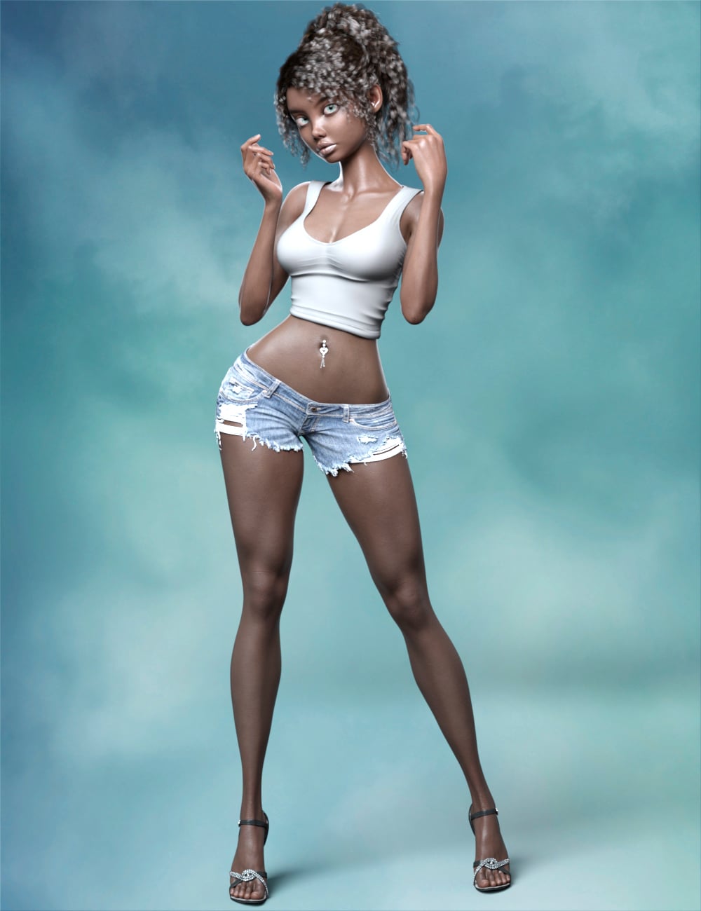 PN Ula for Genesis 9 by: Pendragon, 3D Models by Daz 3D