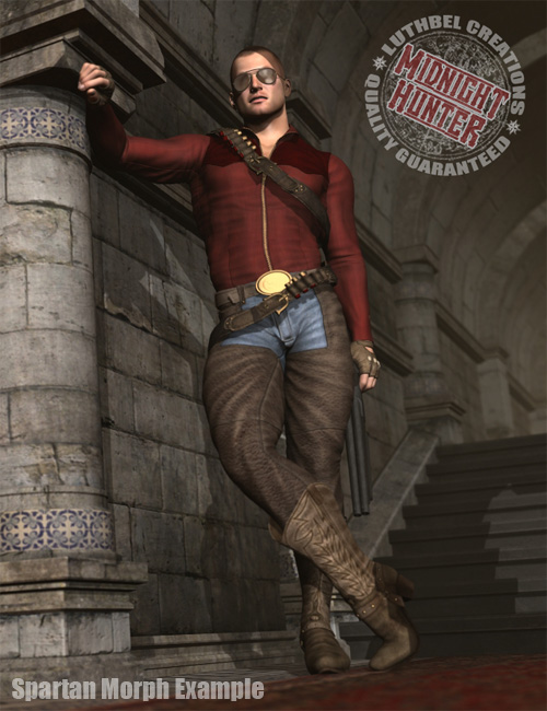Midnight Hunter for Michael 4 by: Luthbel, 3D Models by Daz 3D