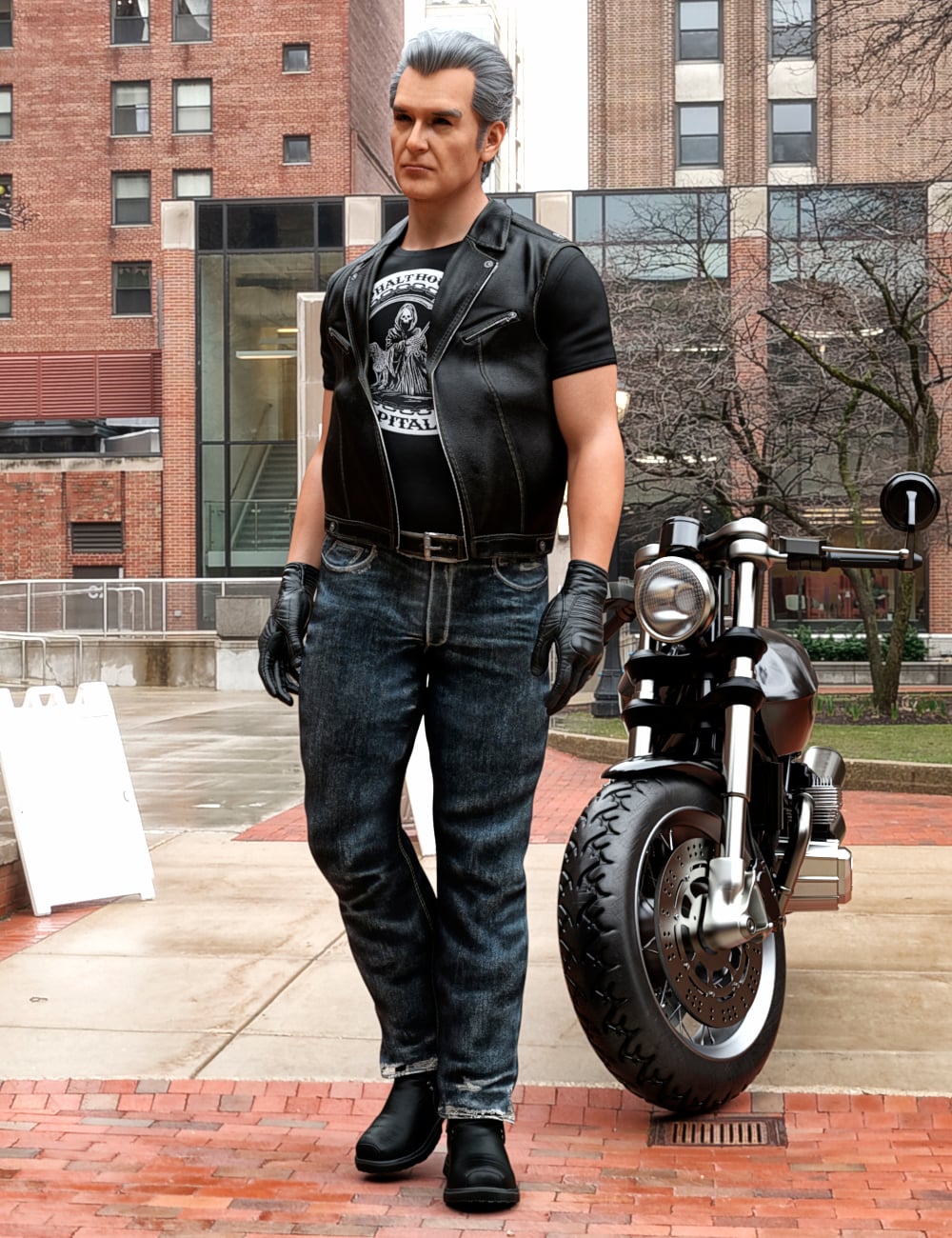 PN Victor for Genesis 9 by: Pendragon, 3D Models by Daz 3D