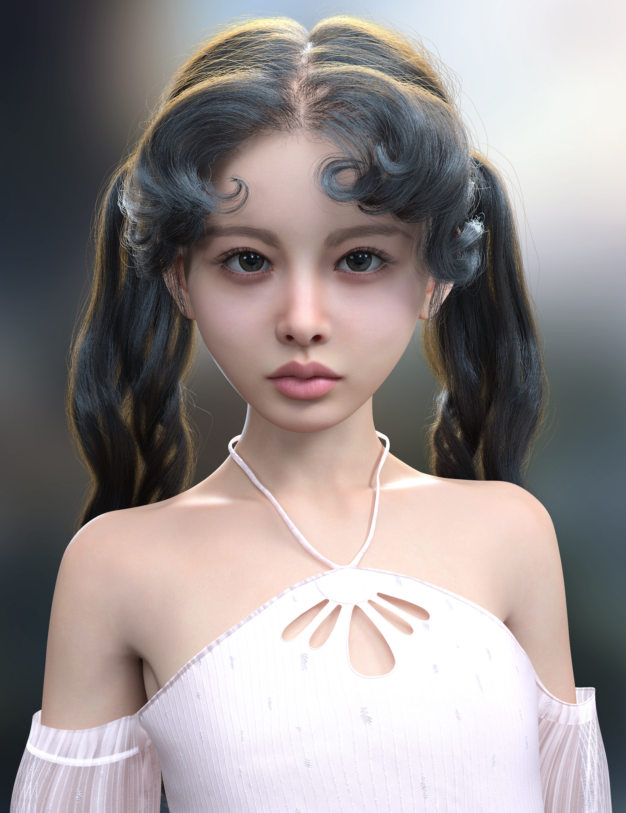 Vo Eira Young HD for Genesis 9 by: VOOTW, 3D Models by Daz 3D
