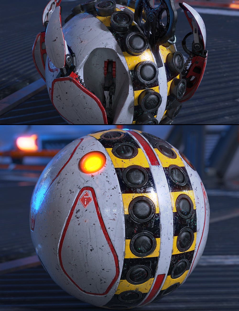 The Cog Regime Roller Drone by: ForbiddenWhispersDavid Brinnen, 3D Models by Daz 3D