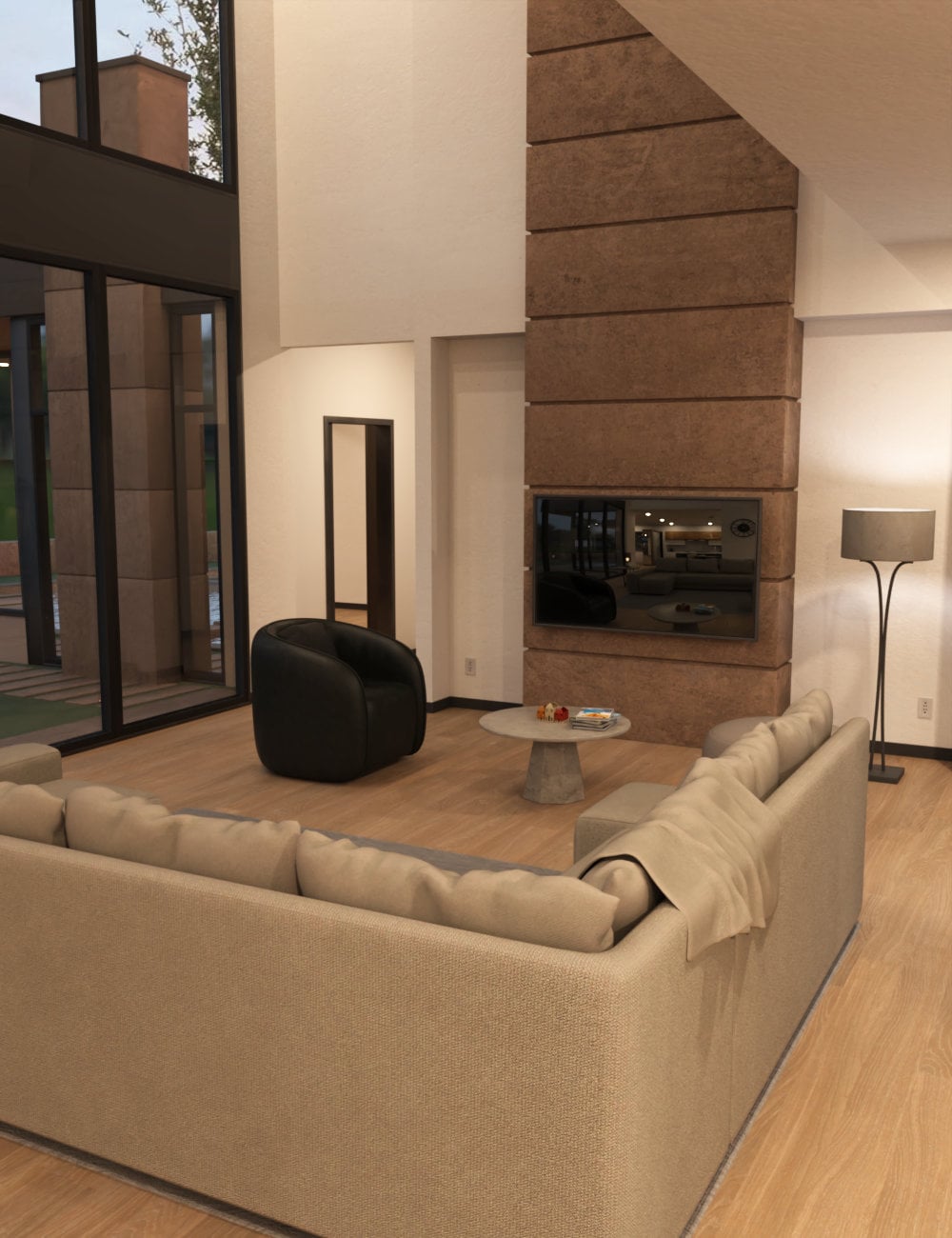 FG Modern House by: IronmanFugazi1968, 3D Models by Daz 3D