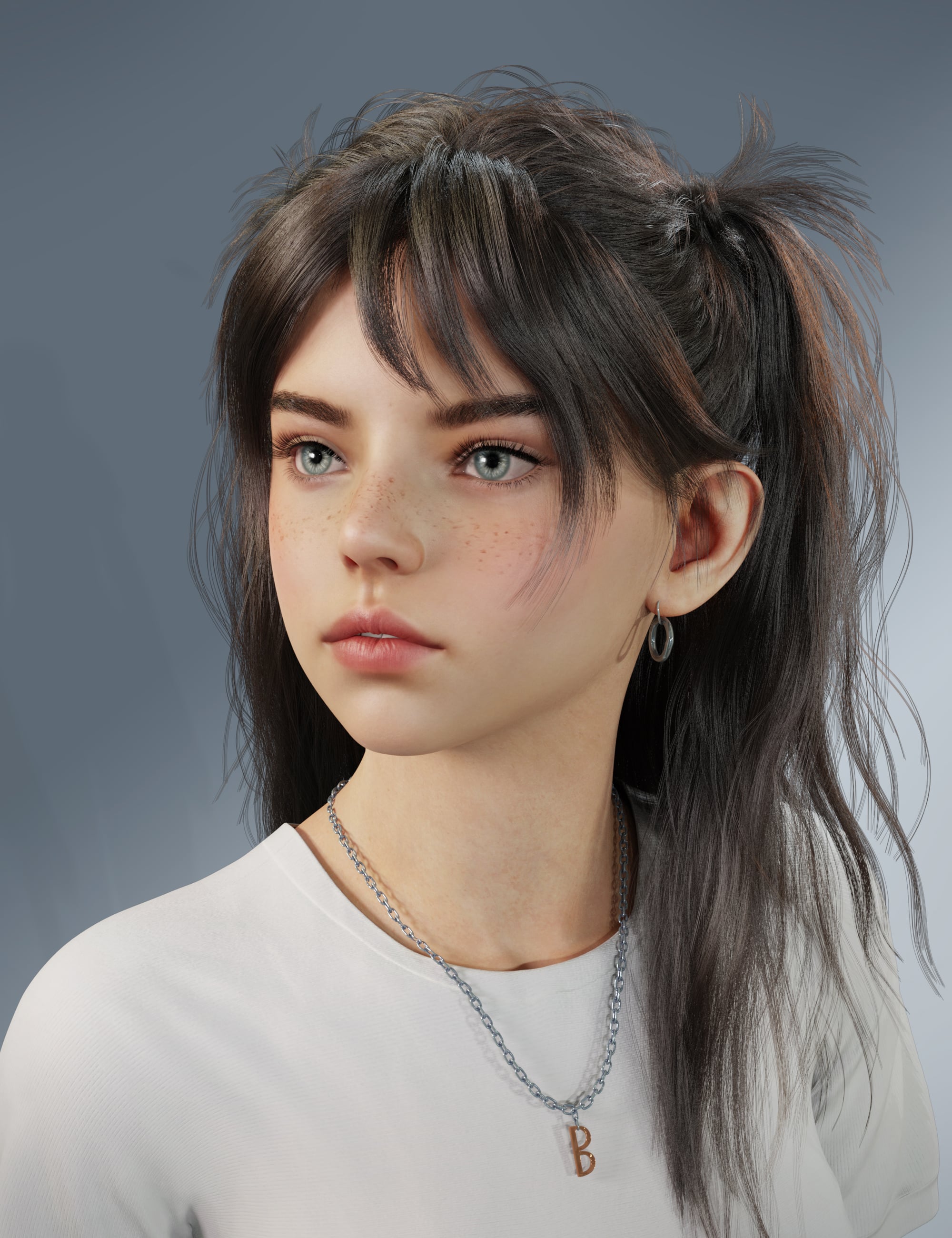 MB Soline HD for Genesis 9 Feminine by: Magic Brush, 3D Models by Daz 3D