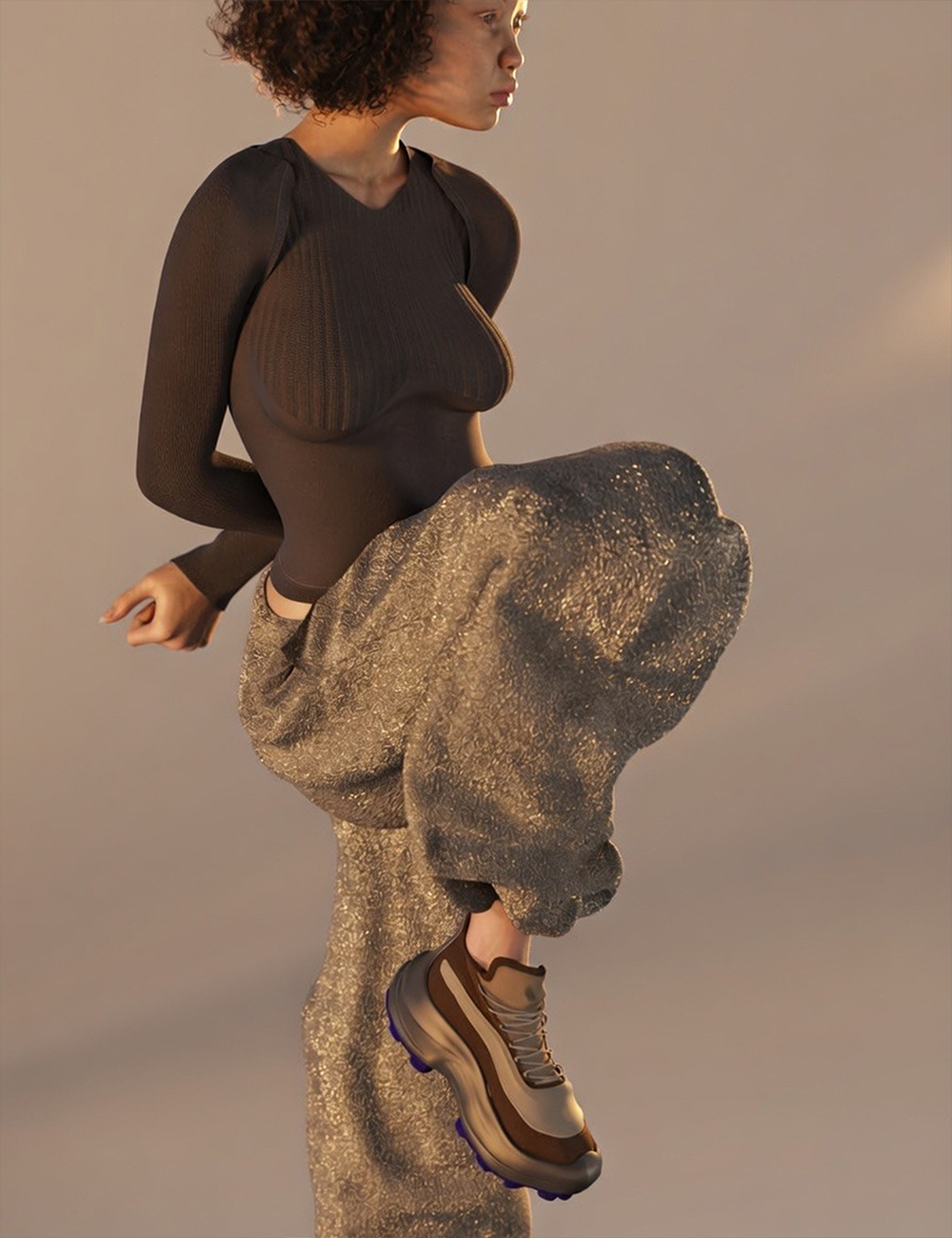 dForce HexaGen Outfit for Genesis 9 by: Chrryt, 3D Models by Daz 3D