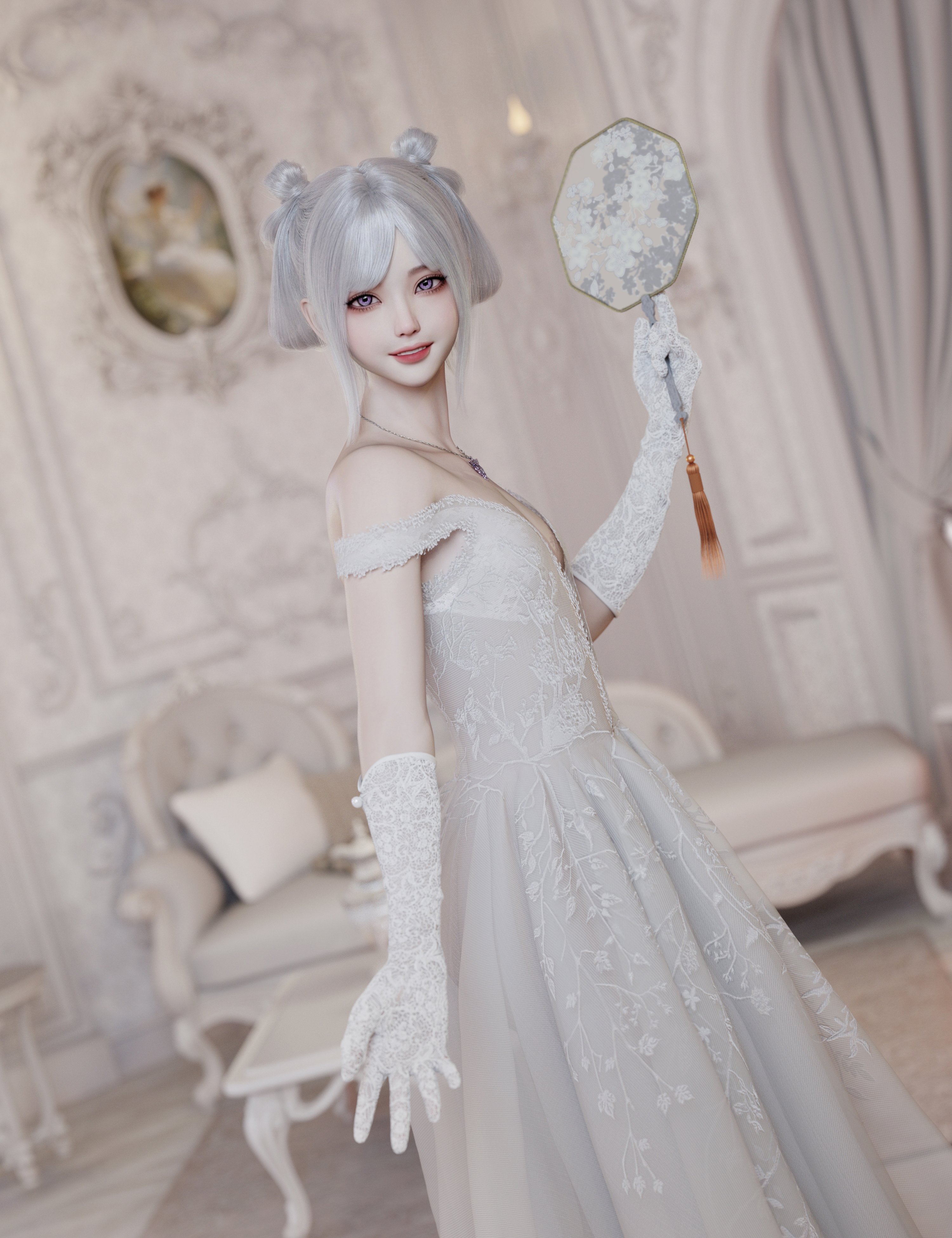 Noki Lynrone HD for Genesis 9 by: Noki Saki, 3D Models by Daz 3D