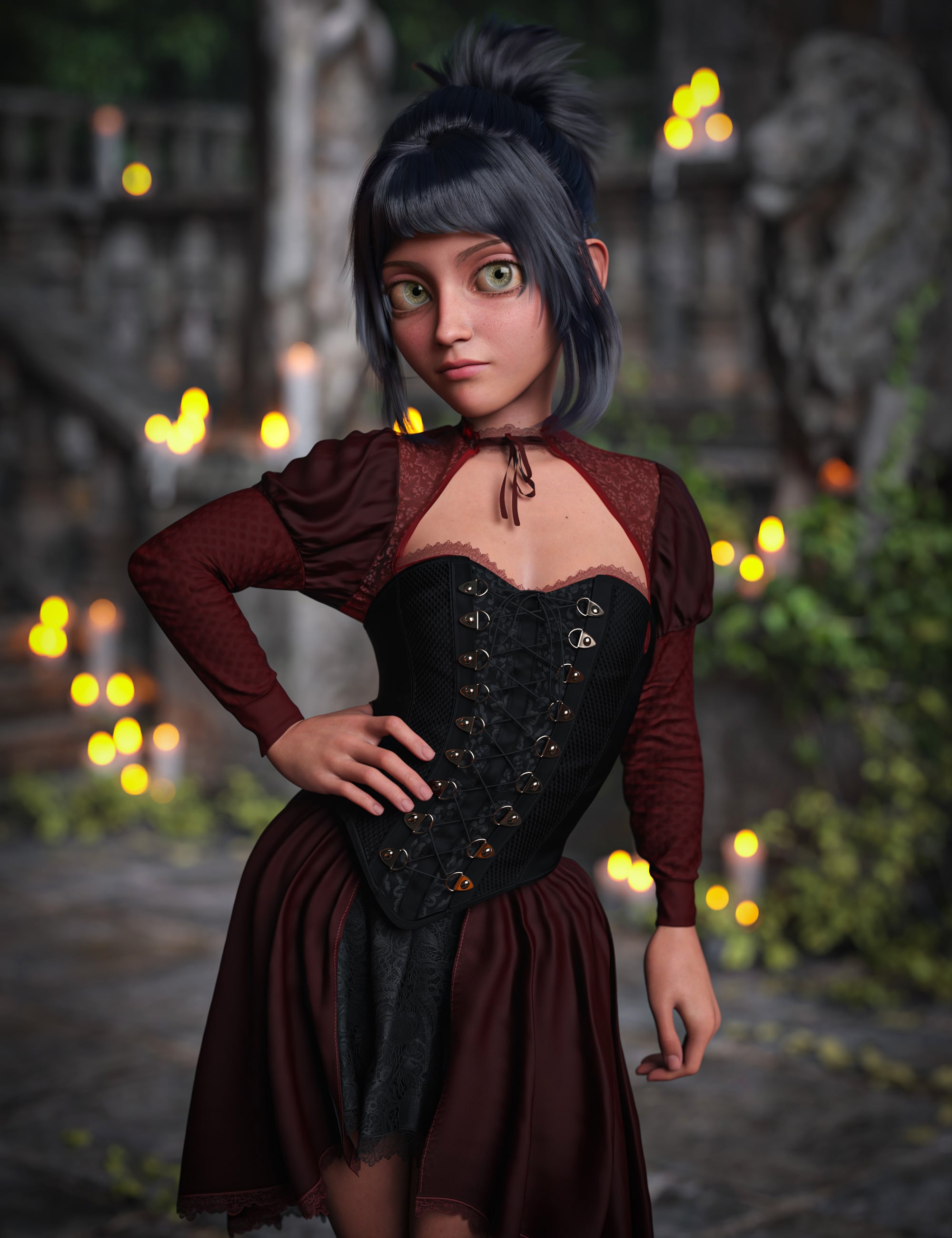 Laila for Genesis 9 by: , 3D Models by Daz 3D