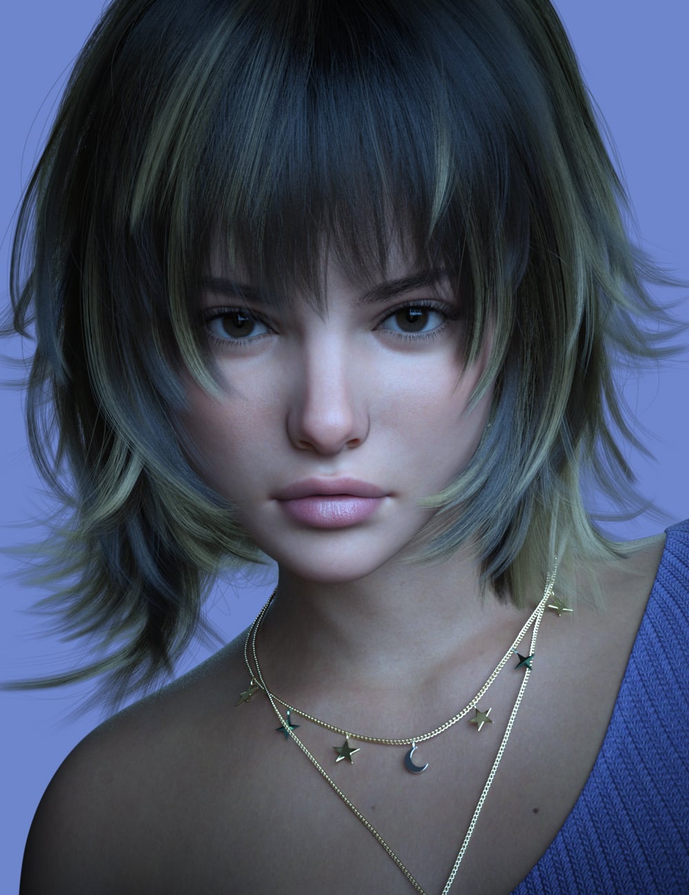 P3D Vera HD for Genesis 9 by: P3Design, 3D Models by Daz 3D