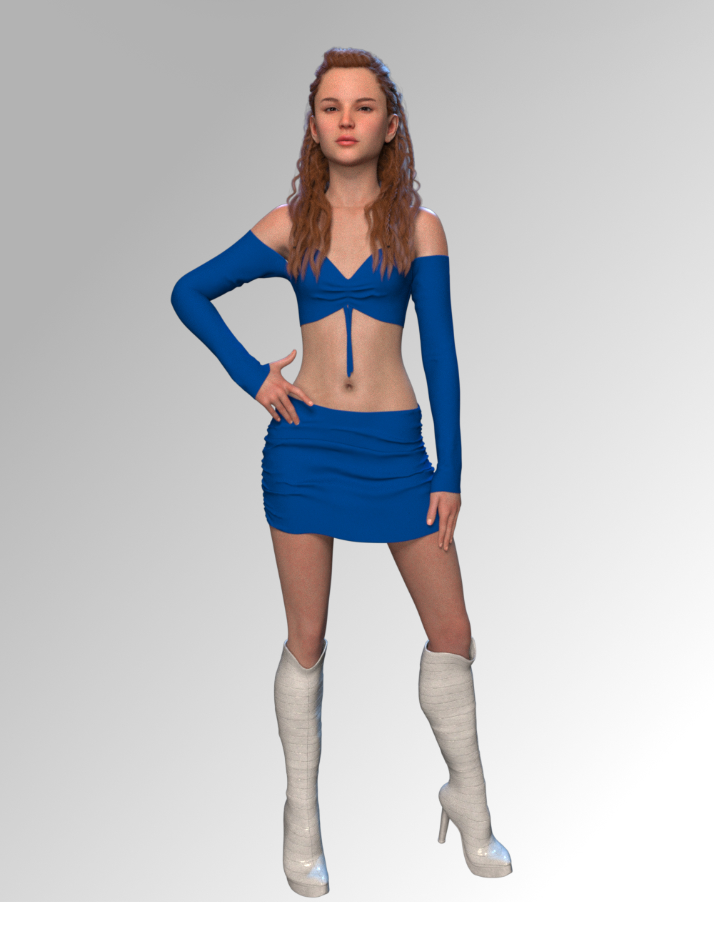 FG Hot Vibes Poses for Genesis 9 Feminine by: IronmanFugazi1968, 3D Models by Daz 3D