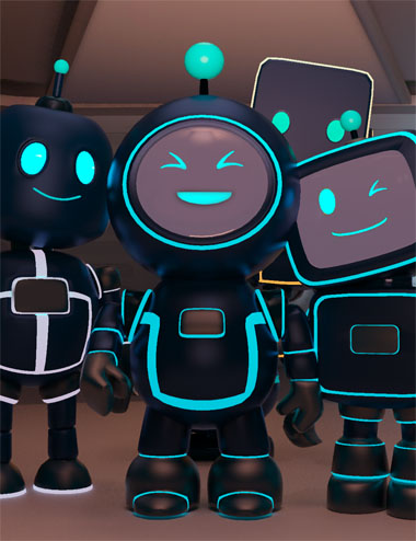 Bit-E Bot Expansion | Daz 3D