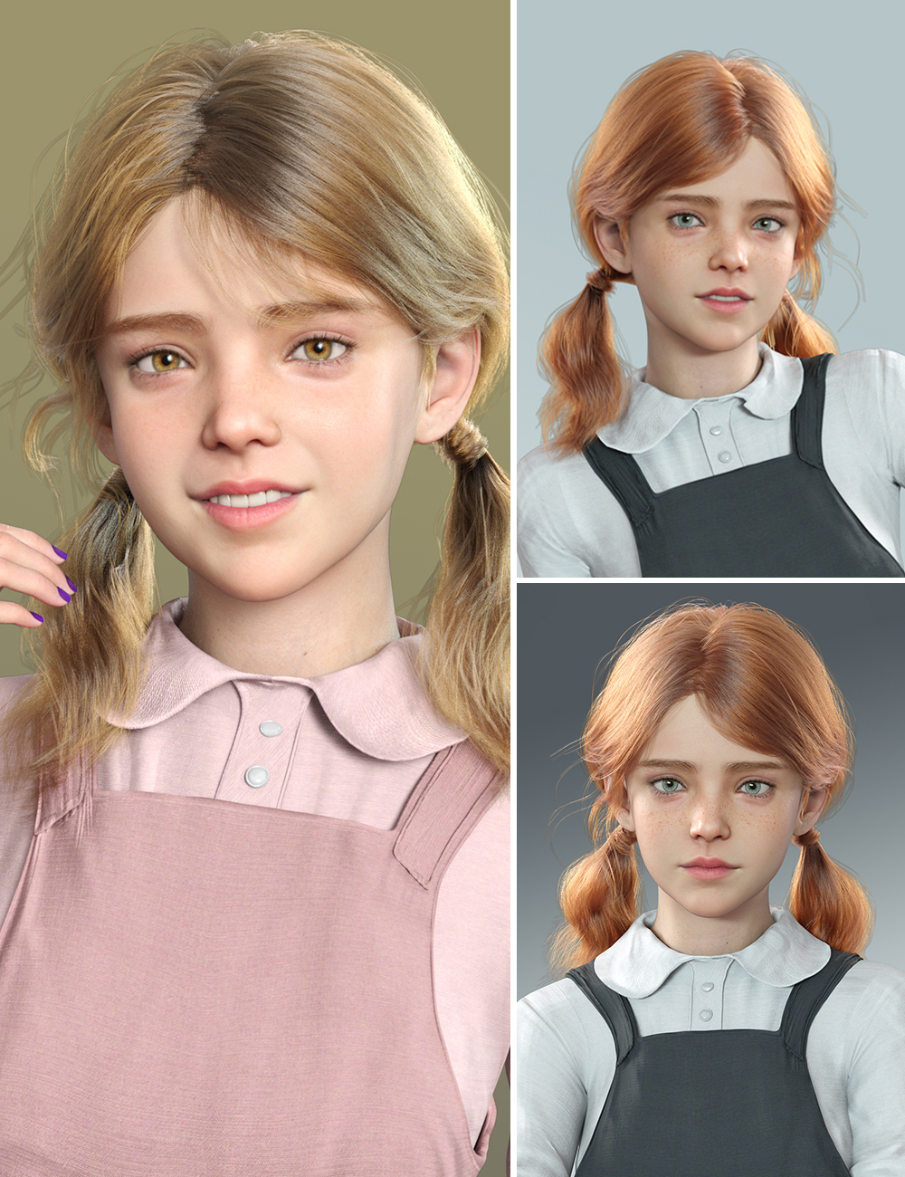 MB Ritta HD for Genesis 9 Bundle by: Magic Brush, 3D Models by Daz 3D