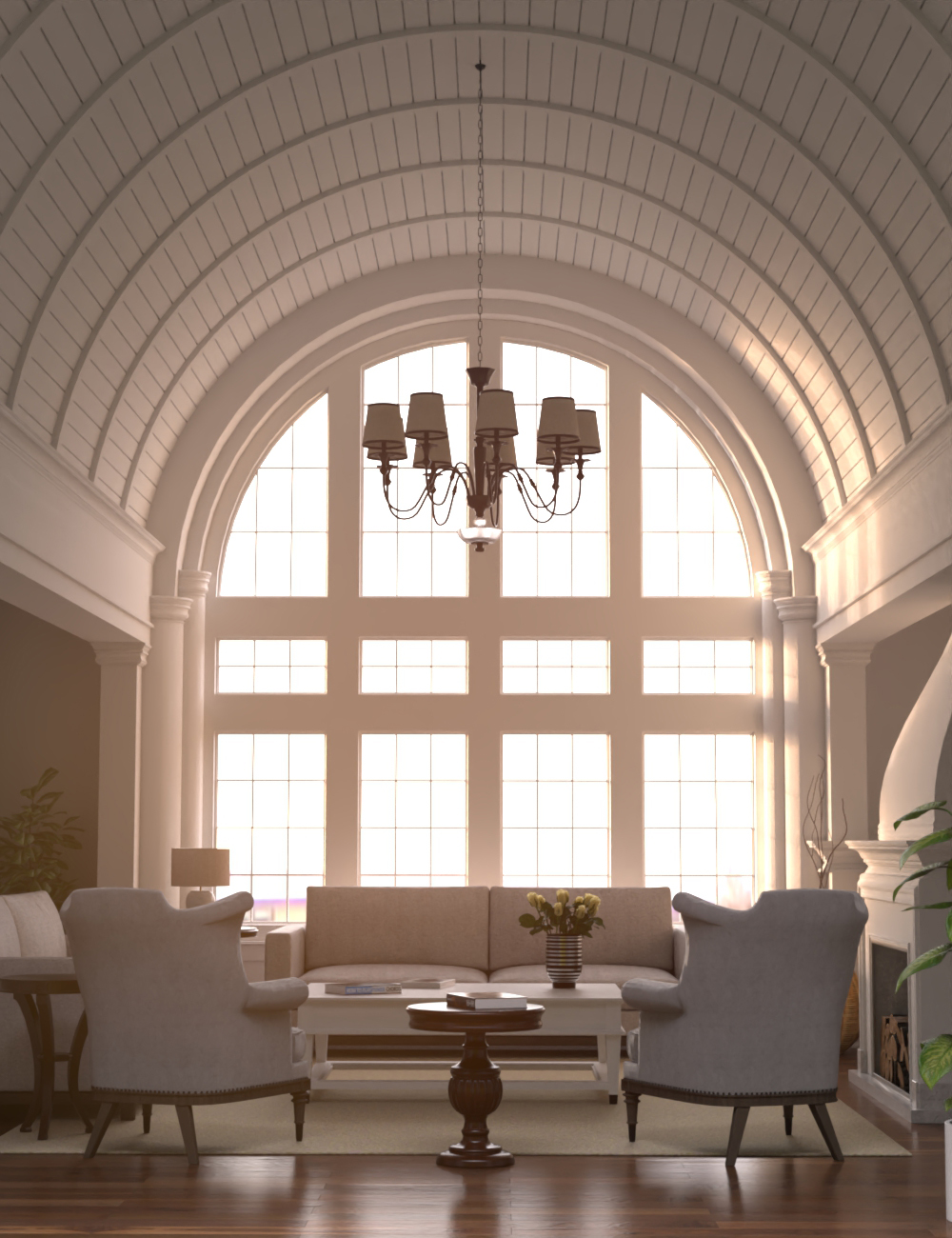 Luminous Grand Arch by: Human, 3D Models by Daz 3D