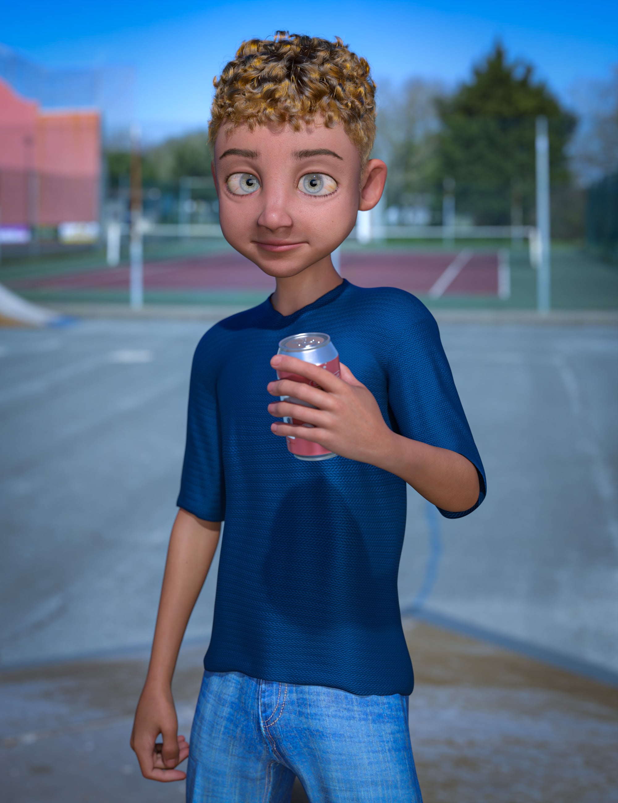 Caleb for Genesis 9 by: , 3D Models by Daz 3D