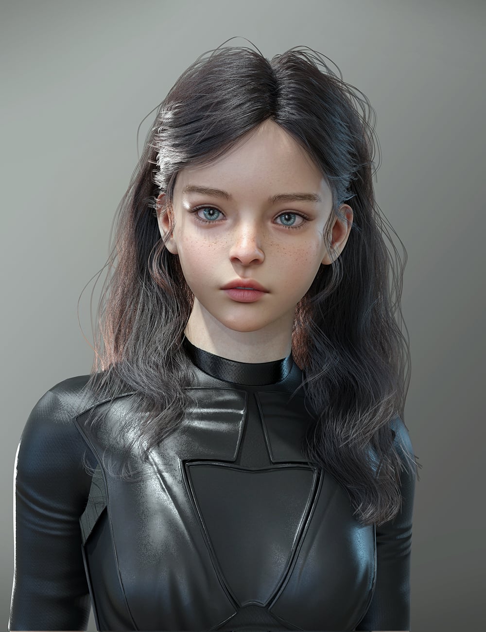 MB Helli HD for Genesis 9 Feminine by: Magic Brush, 3D Models by Daz 3D