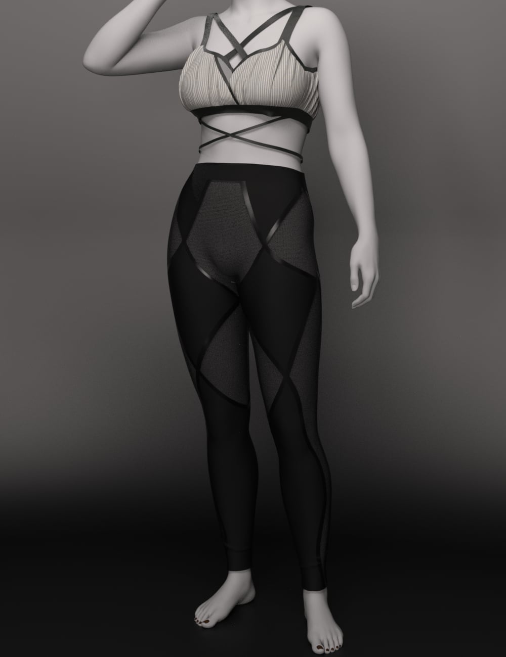 EG UOMN Sportswear for Genesis 9 by: Ergou, 3D Models by Daz 3D