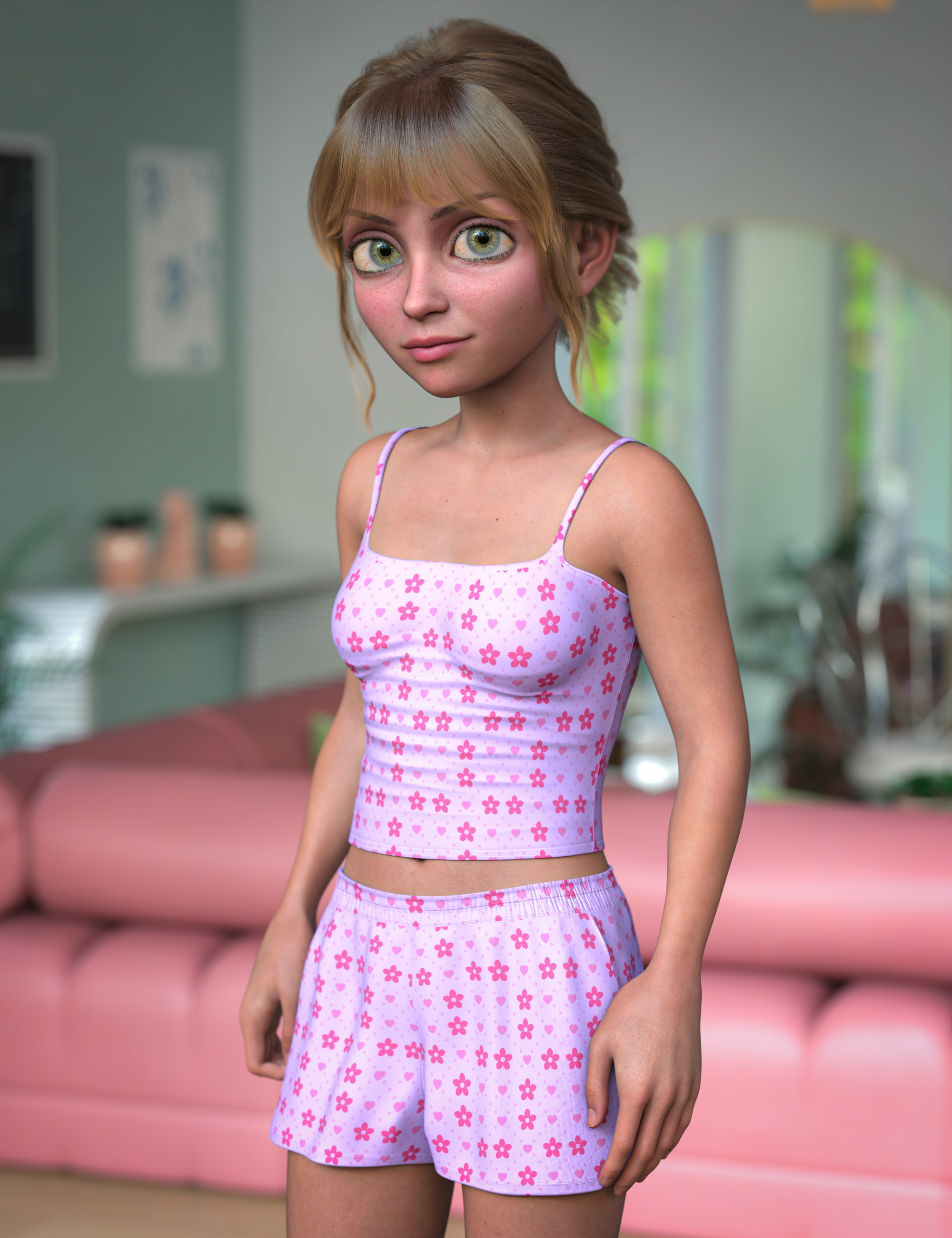 Zara for Genesis 9 by: , 3D Models by Daz 3D