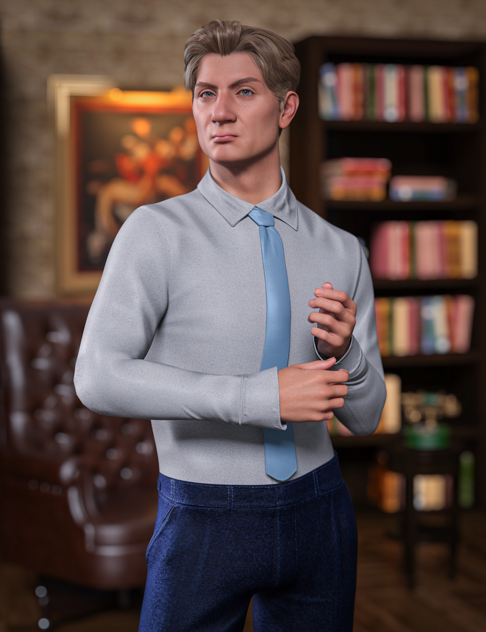Aaron for Genesis 9 by: , 3D Models by Daz 3D