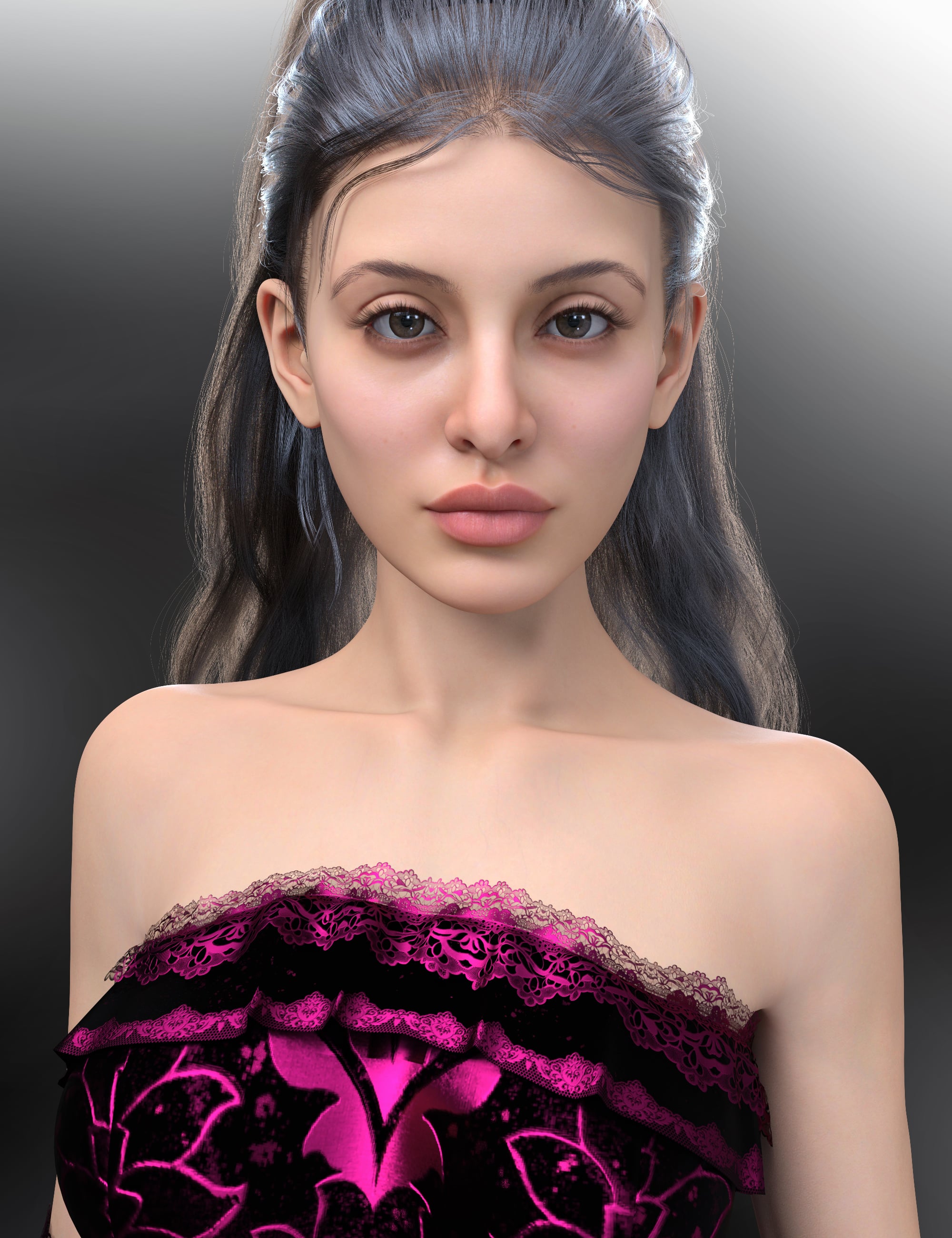 Vo Rae HD for Genesis 9 by: VOOTW, 3D Models by Daz 3D